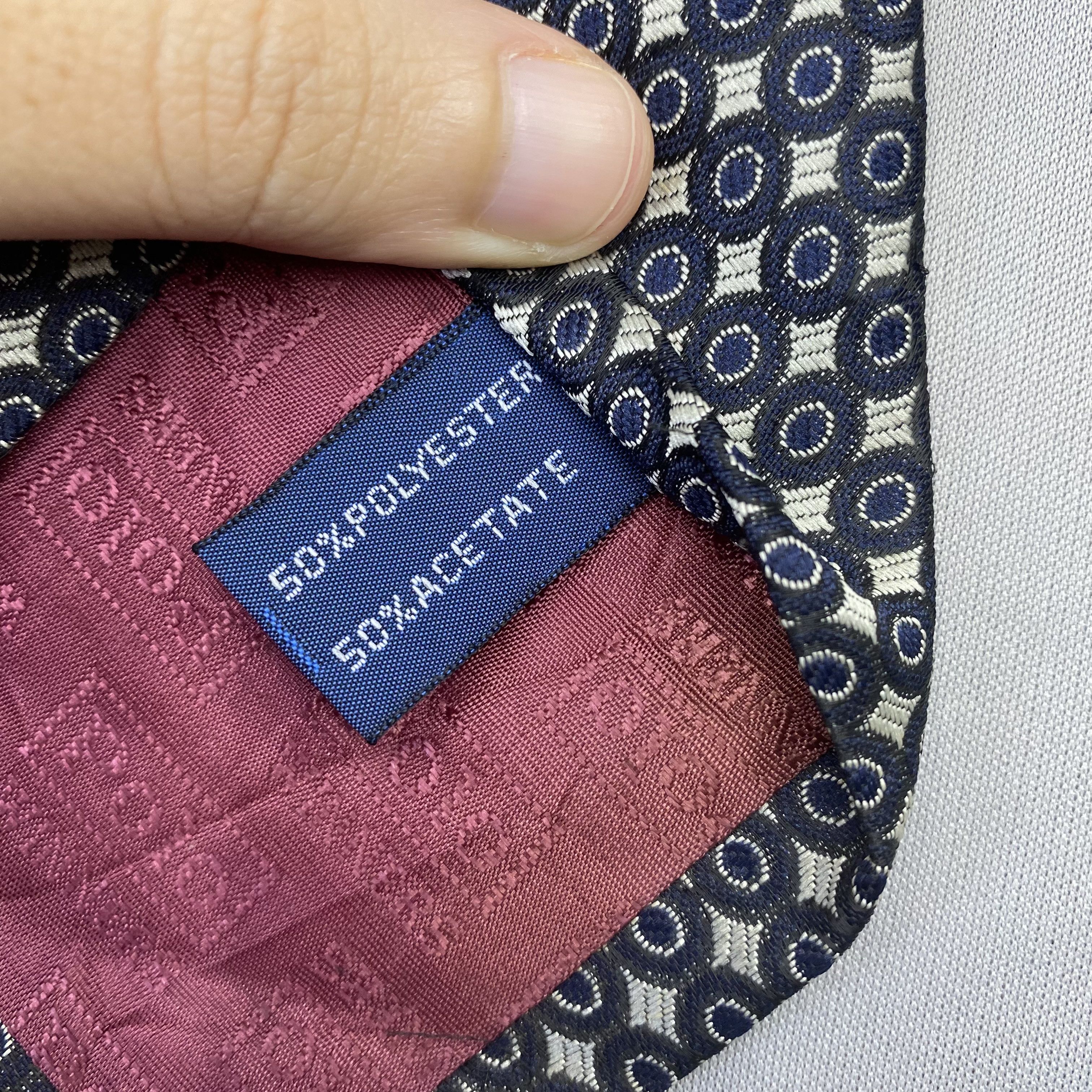 Japanese Brand Vintage Polo SILK Necktie Cravate Pure Silk Neck Tie Size ONE SIZE - 8 Thumbnail