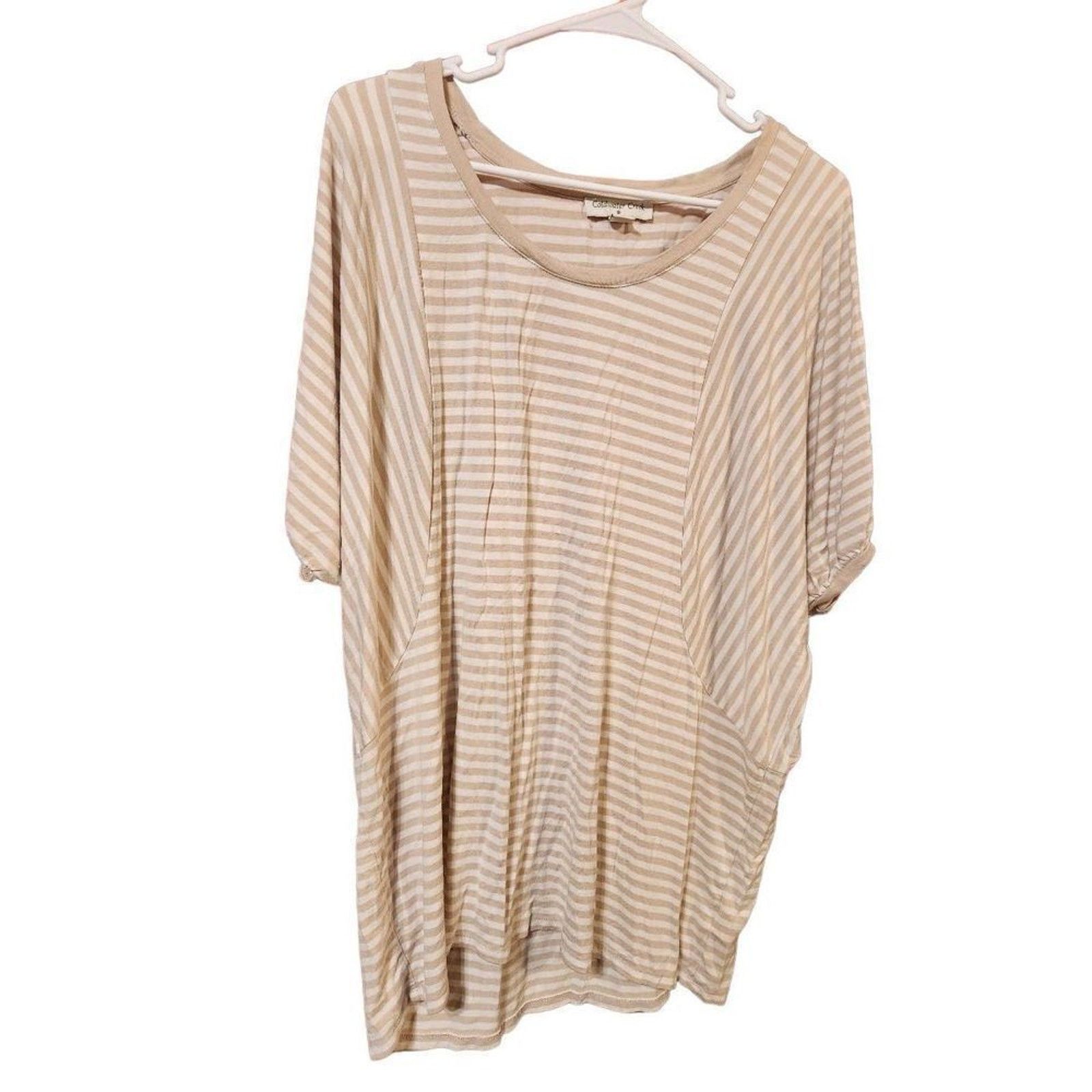 Coldwater Creek Coldwater creek 1X beige top short sleeve Size XL / US 12-14 / IT 48-50 - 4 Thumbnail