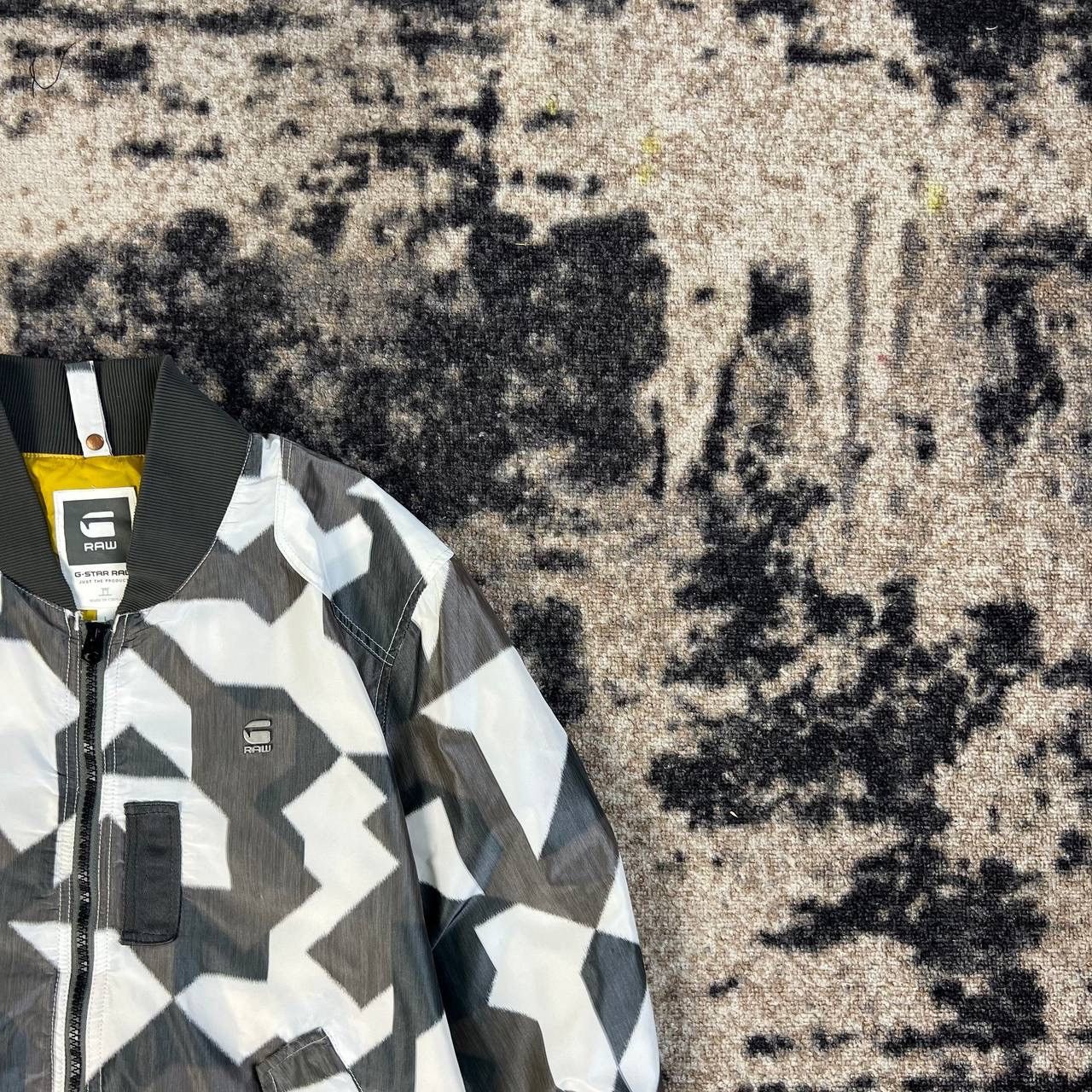 G-Star G-Star Raw Mini Logo Luxury Camo Bomber Jacket Size US L / EU 52-54 / 3 - 2 Thumbnail