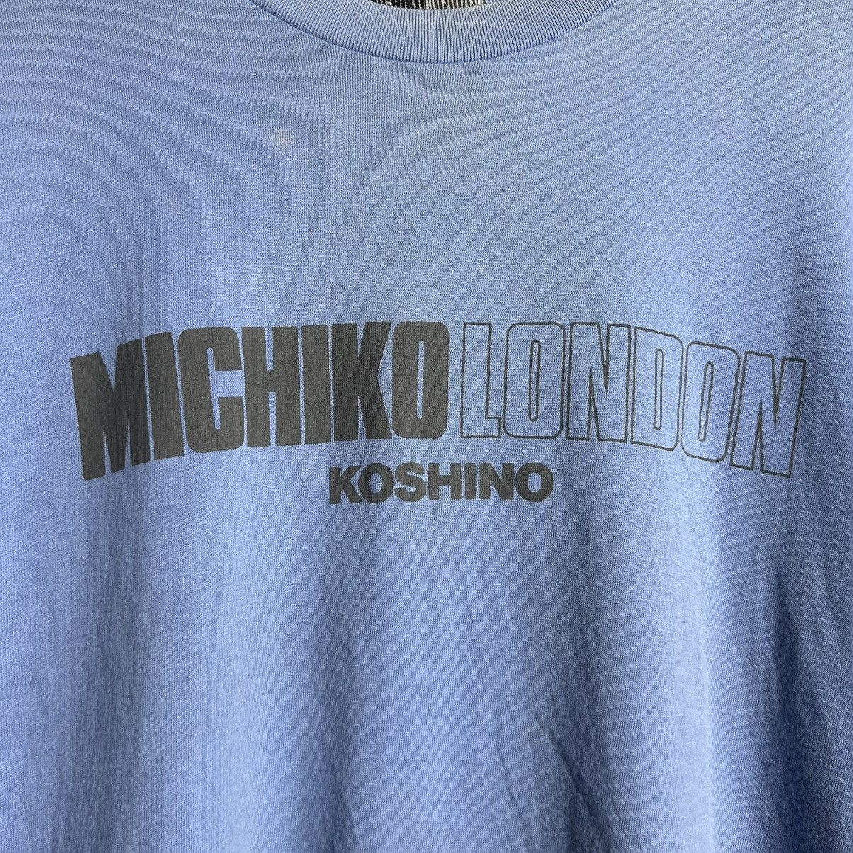 Michiko Koshino London Vintage Michiko London Koshino Big Logo T-Shirt Size US L / EU 52-54 / 3 - 10 Thumbnail