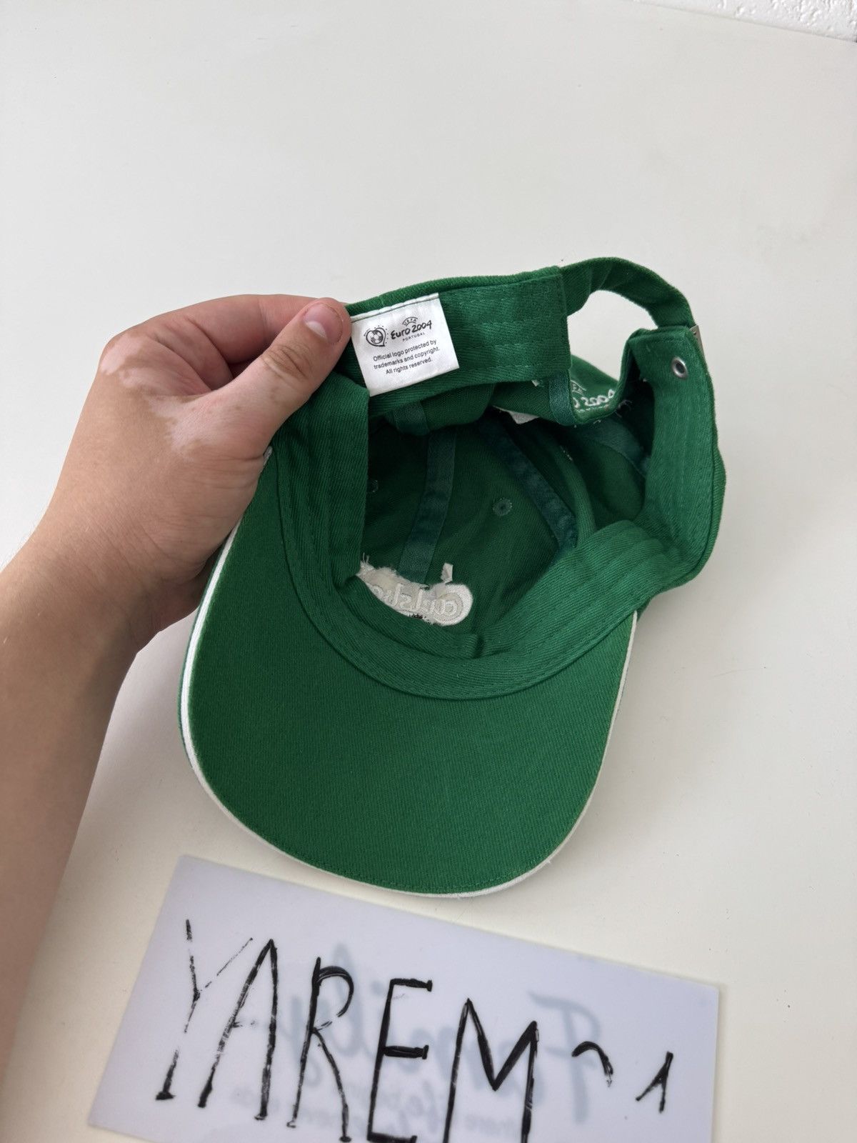 UEFA Carlsberg Euro 2004 vintage cap hat Size ONE SIZE - 4 Thumbnail