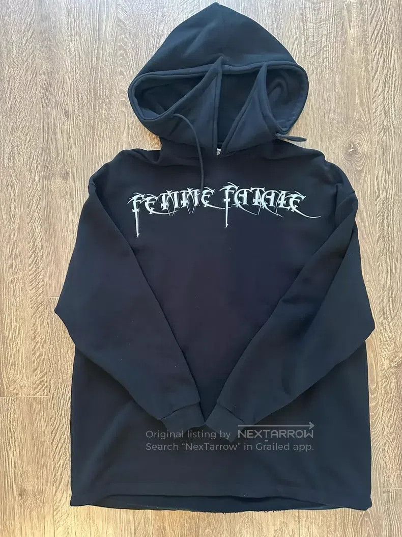 Balenciaga Balenciaga Witch Hat Sanskrit Hoodie Size US M / EU 48-50 / 2 - 2 Thumbnail