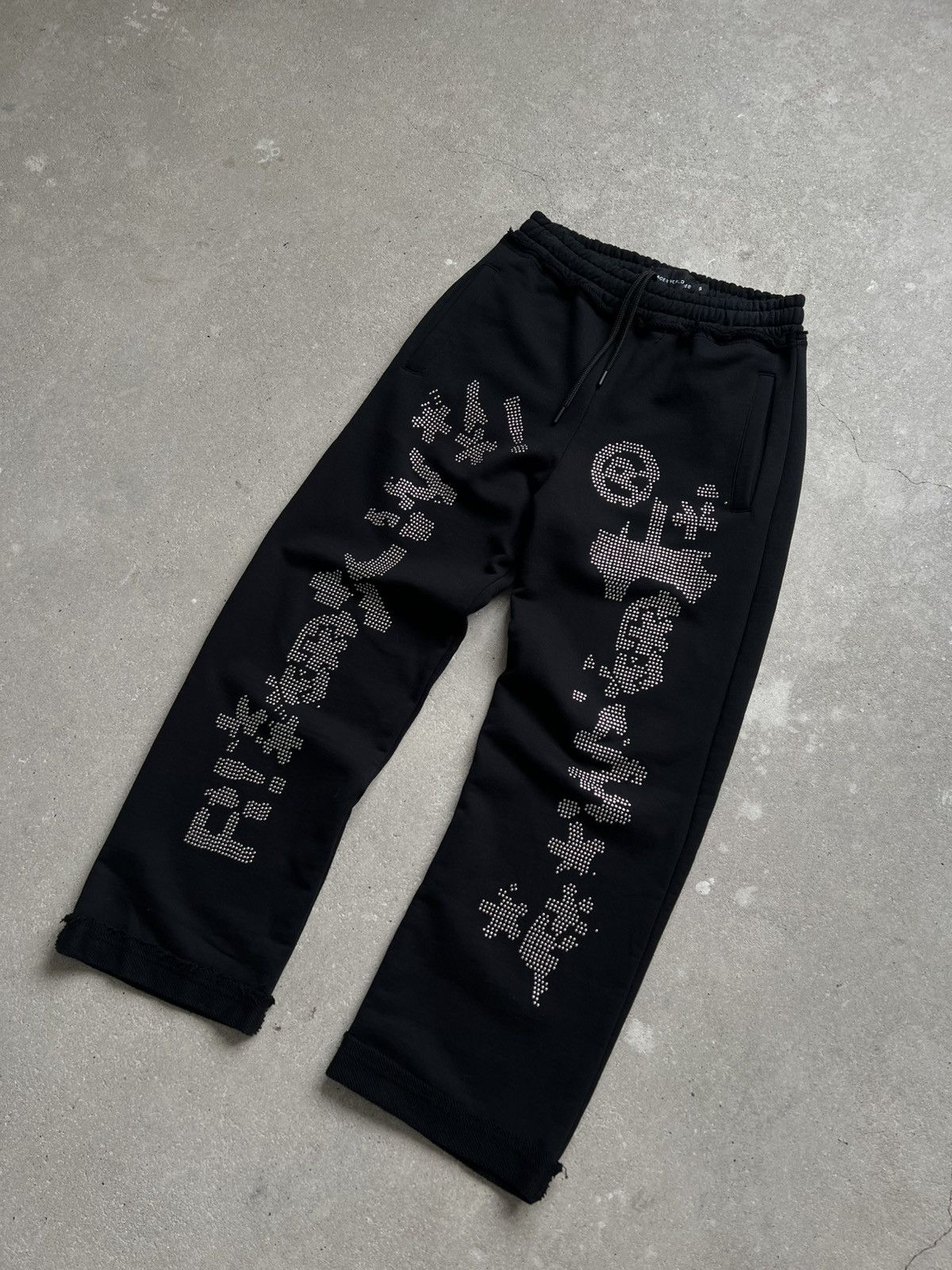 Racer Worldwide Racer Worldwide sweatpants studded censored Size US 29 - 2 Thumbnail
