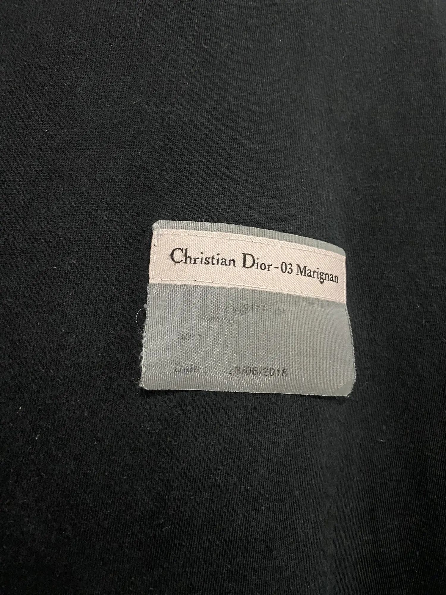 Dior SS03 Christian Dior Marignan Sun Faded T Shirt Size US S / EU 44-46 / 1 - 5 Thumbnail