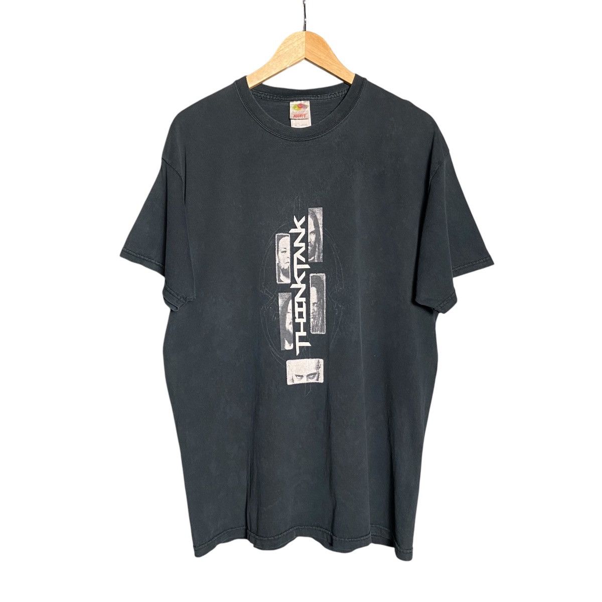 Band Tees Vintage 90s Think Tank Band Tee / Metal Size US L / EU 52-54 / 3 - 1 Thumbnail