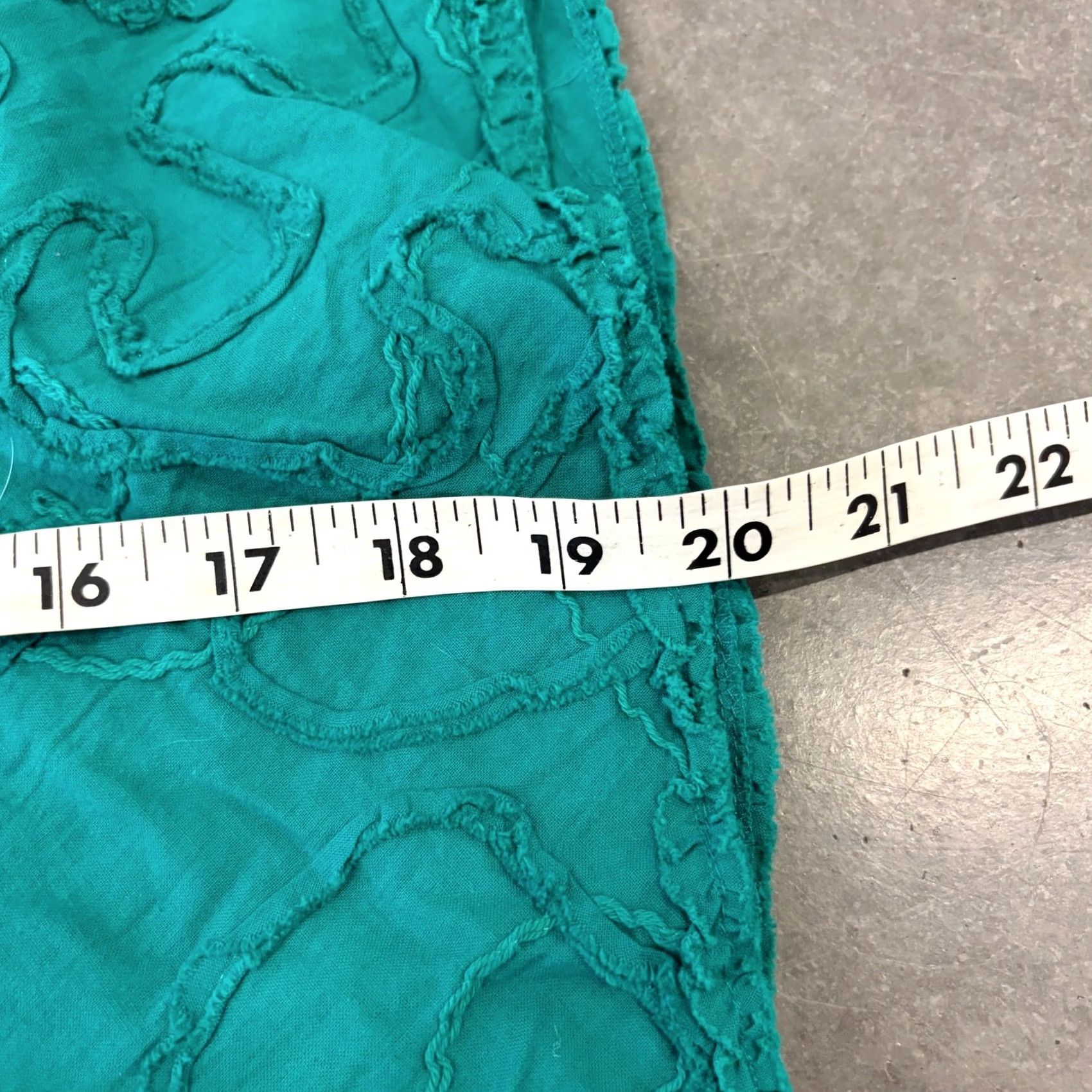 Vintage VINTAGE Y2K Green Max Studio Embellished Abstract Mini Sweat Skirt Small Skort Woman S XS Green Womens Size 28" / US 6 / IT 42 - 5 Thumbnail