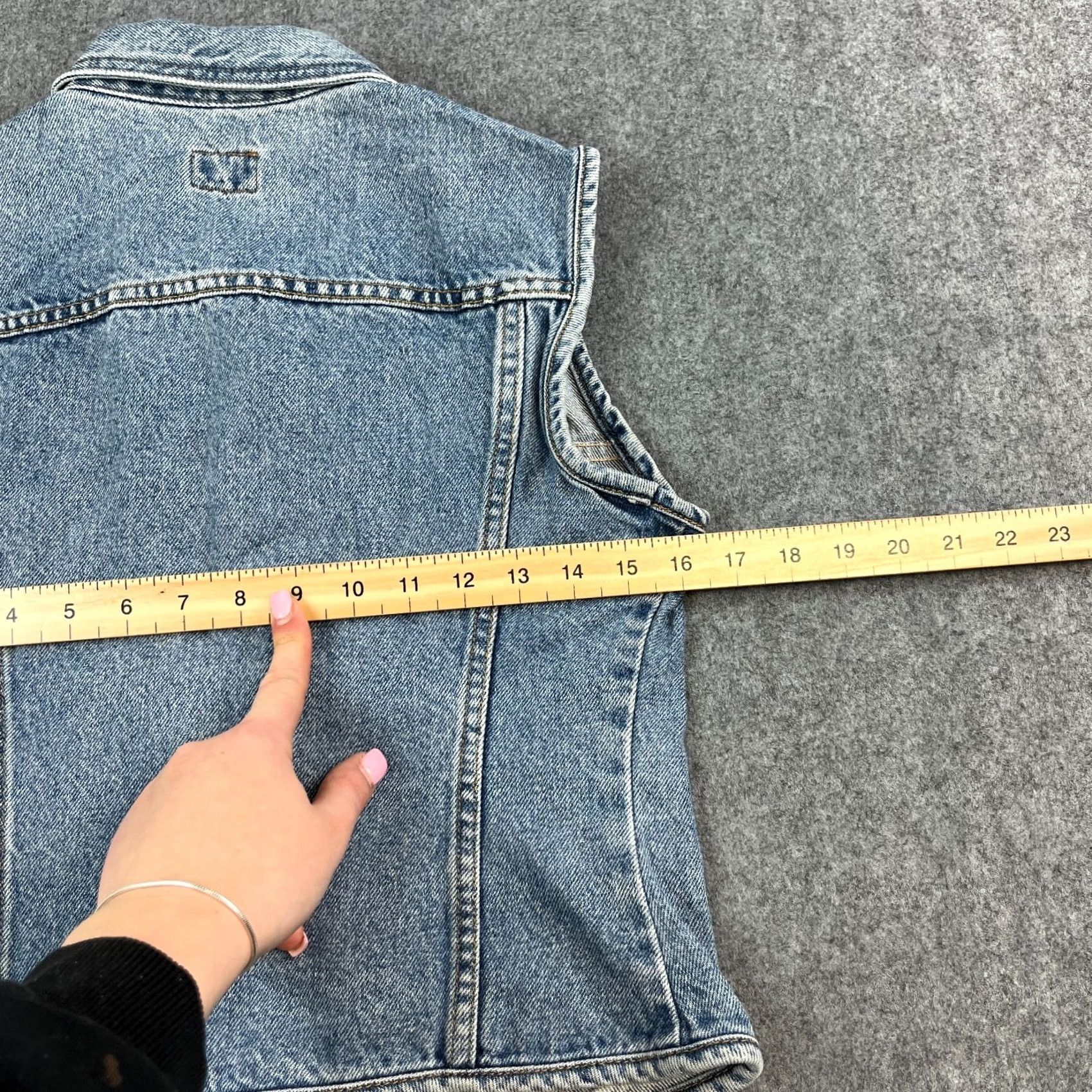 Calvin Klein Calvin Klein Womens Denim Vest Jacket Small UK 6-8 Blue Vintage Y2K 90s Denim Vest Jacket Blue Womens Small UK 6-8 Vintage 90s CK Shirt/Coat? Size S / US 4 / IT 40 - 3 Thumbnail
