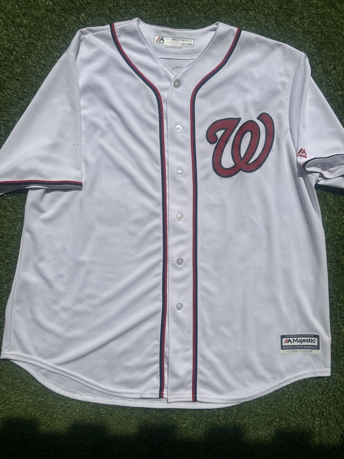 Majestic Bryce Harper Washington Nationals #34 Majestic Jersey Size US XXL / EU 58 / 5 - 1 Thumbnail