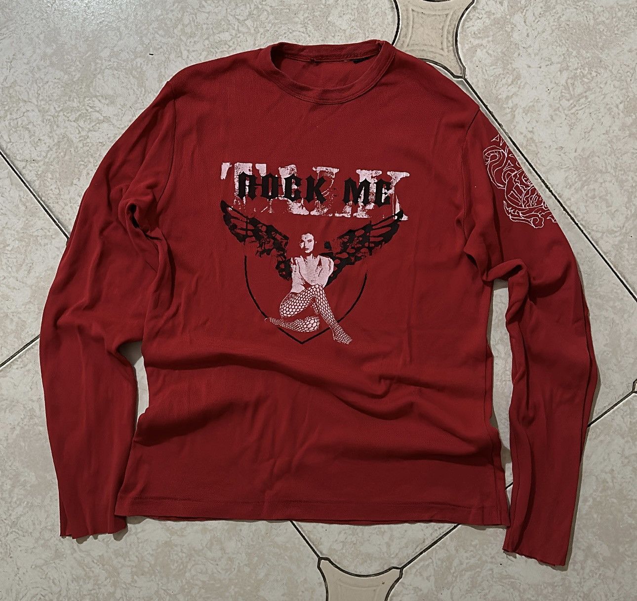 20471120 × Beauty Beast × Hysteric Glamour Vintage Y2K grunge punk style long sleeve rock me Size M / US 6-8 / IT 42-44 - 1 Thumbnail