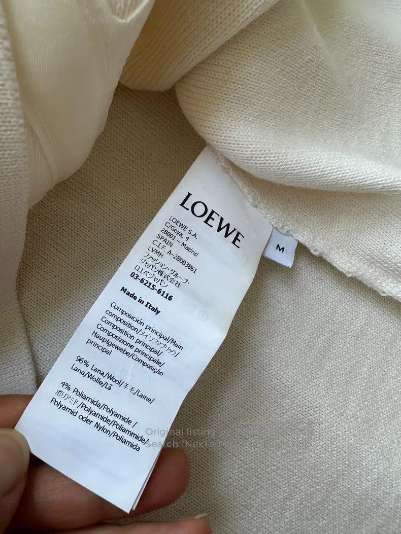 Loewe Loewe Knitted hoodie-Short Size M / US 6-8 / IT 42-44 - 3 Thumbnail