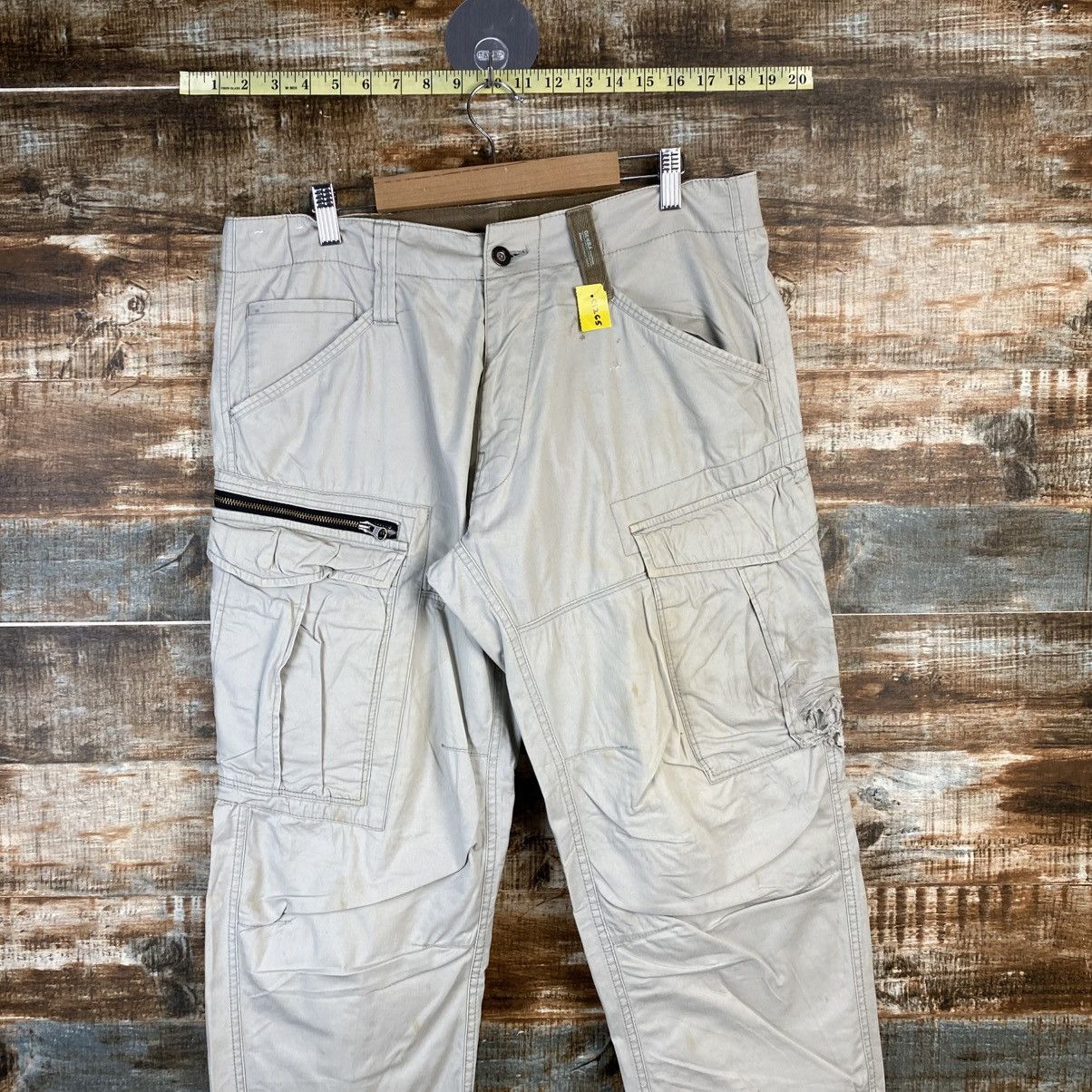 Other DL Xebec White Cargo Multipocket Pants #C1265 Size US 33 - 2 Thumbnail