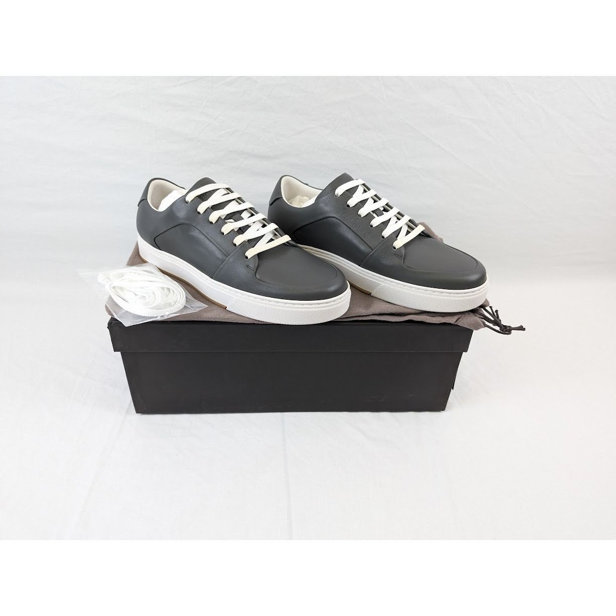 Bottega Veneta o1rshd1 Sneakers Speedster Calf in Light Graphite Size US 6 / EU 39 - 16 Thumbnail