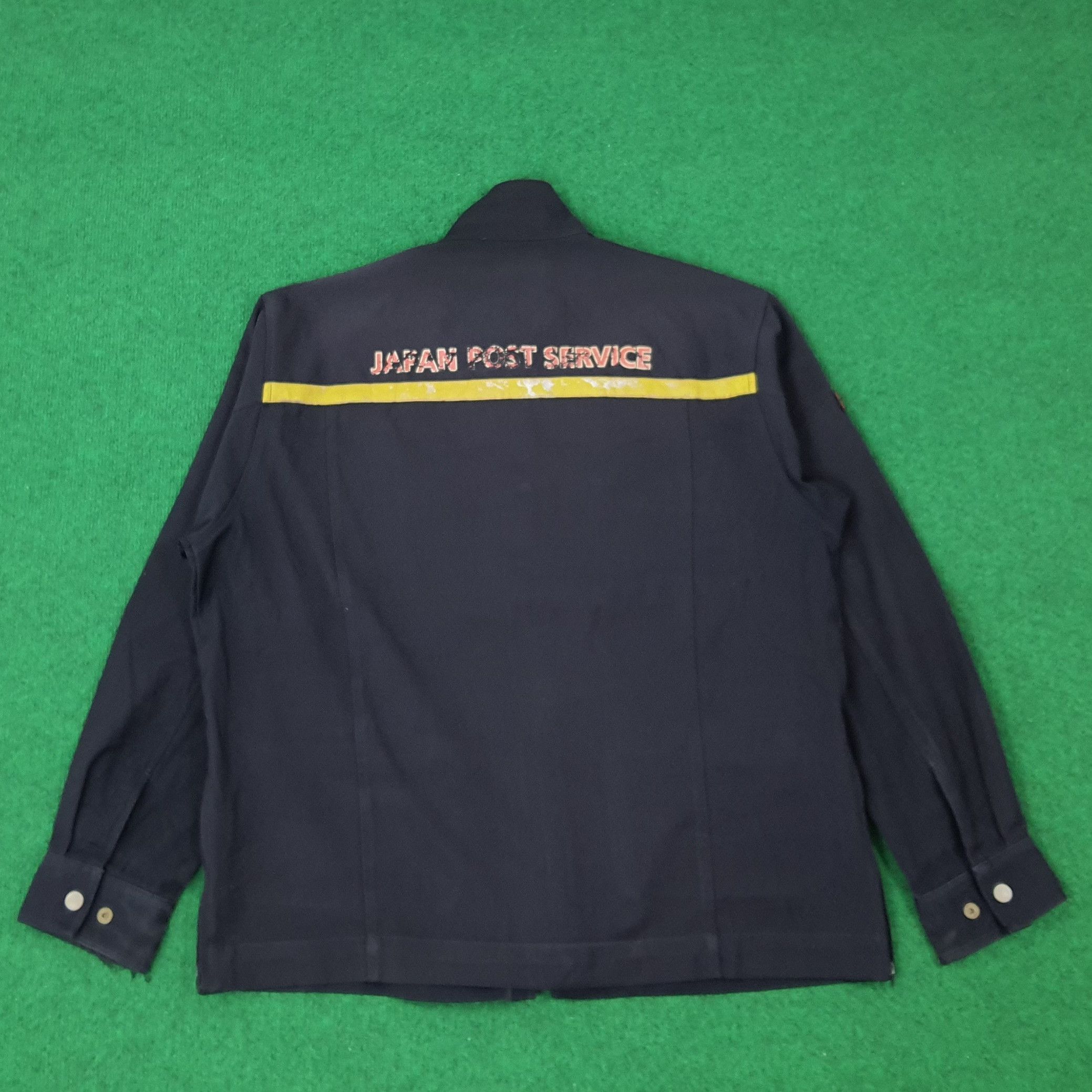 Japanese Brand × Vintage Vintage Japan Post Service Workwear Jacket C221N26 Size US L / EU 52-54 / 3 - 1 Thumbnail