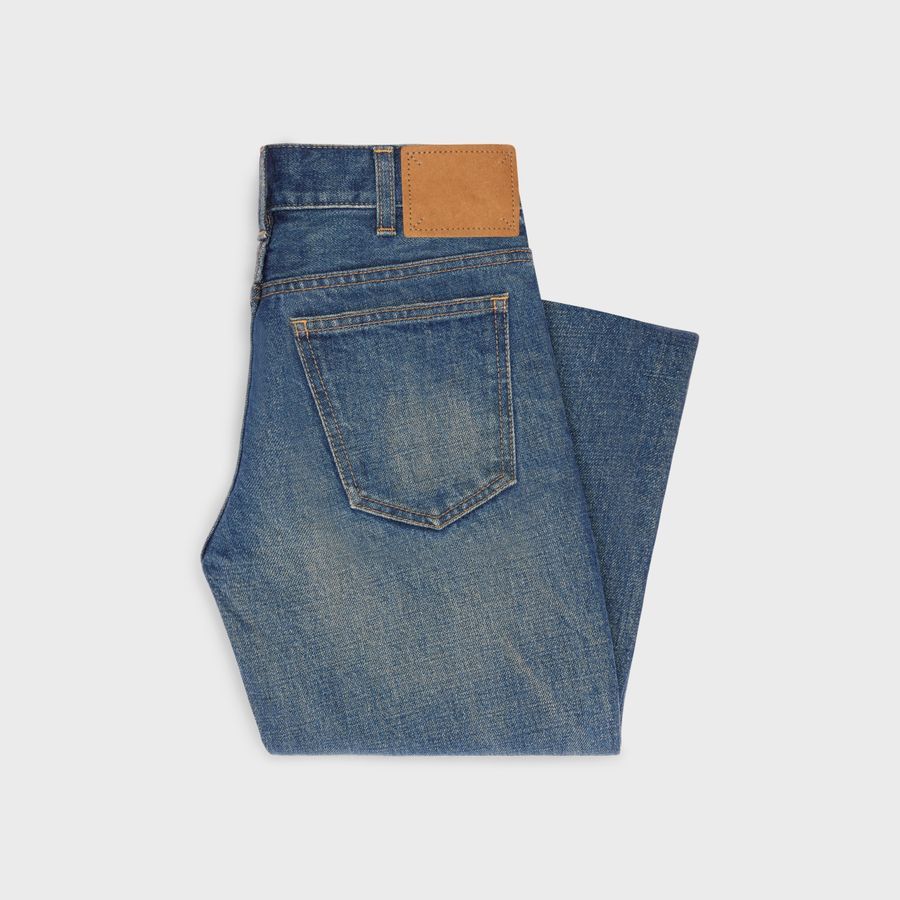 Celine o1loc1c1124 Pants in Denim Size 32" / US 10 / IT 46 - 2 Thumbnail
