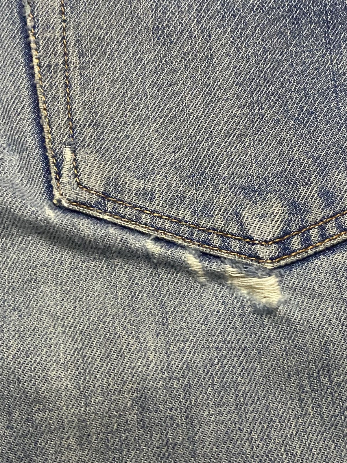 Japanese Brand Vintage Cox Casual Clothing Mud Wash Distressed Loose Jeans Size US 30 / EU 46 - 10 Thumbnail