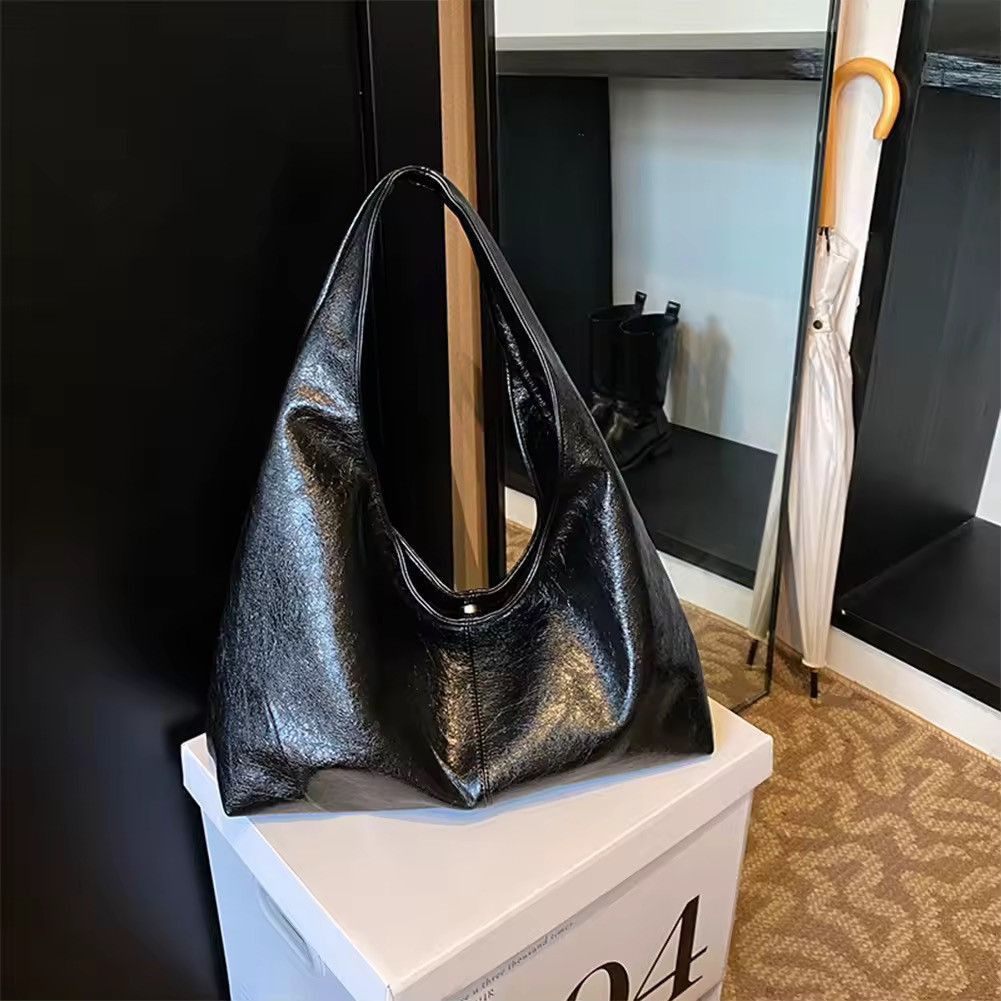 Vintage Streetwear Retro Vintage Style Shoulder Shopping Bag Y2k Size ONE SIZE - 3 Thumbnail