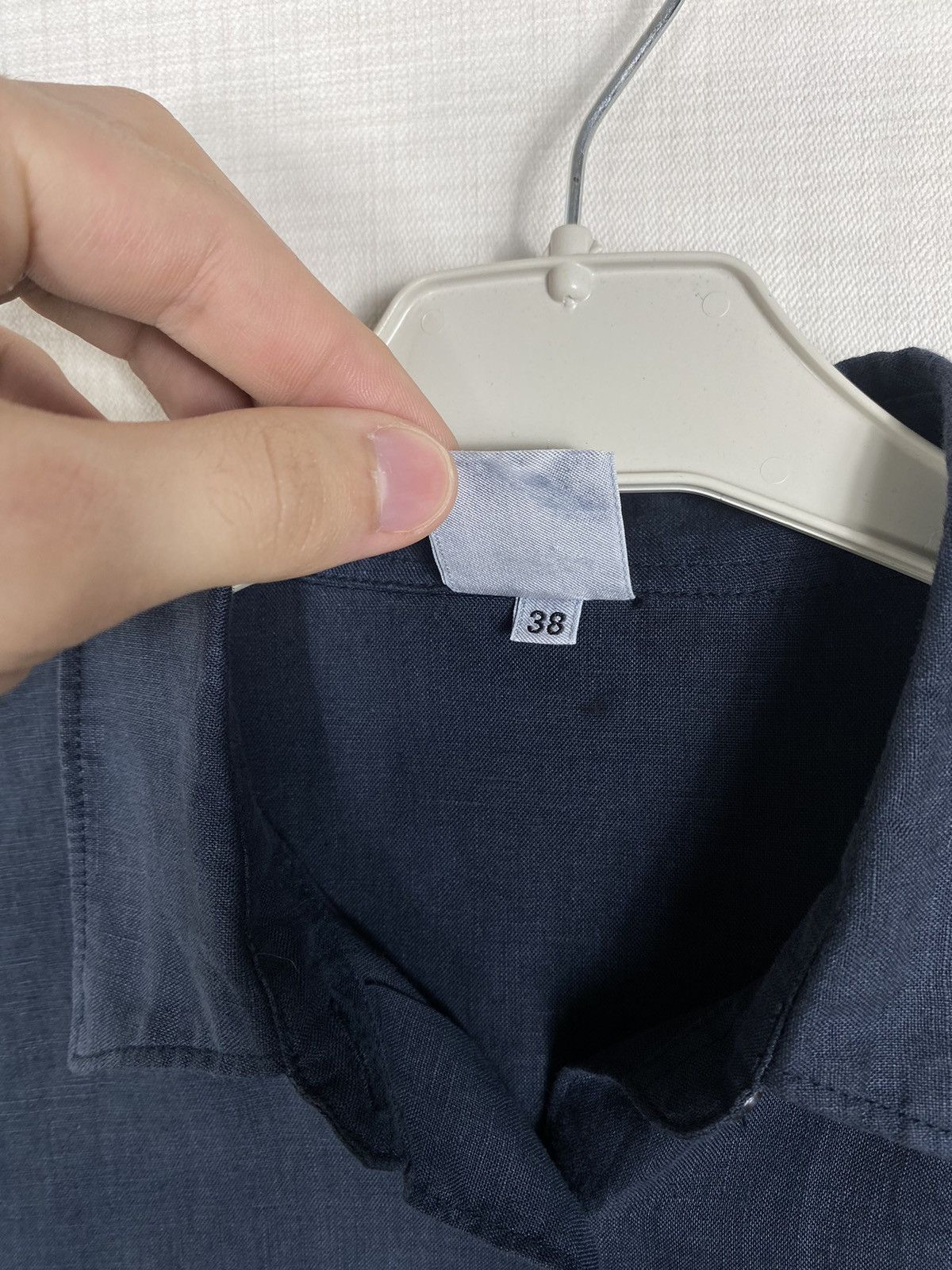 Aspesi × Vintage Aspesi Blouse Linen Shirt Size S / US 4 / IT 40 - 8 Thumbnail