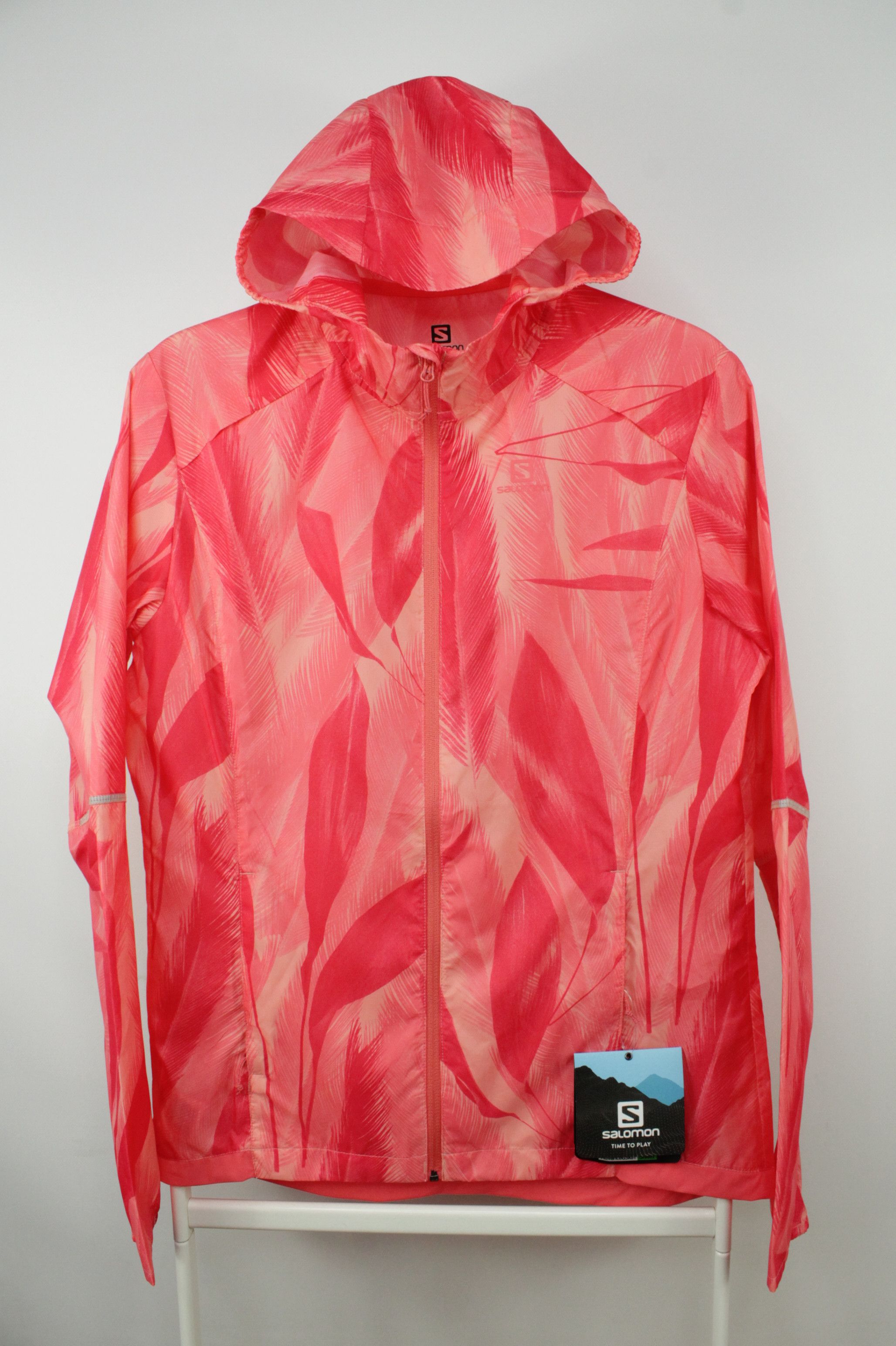 Salomon Salomon Agile Wind Desert Flower Hoodie Jacket Size L / US 10 / IT 46 - 1 Thumbnail