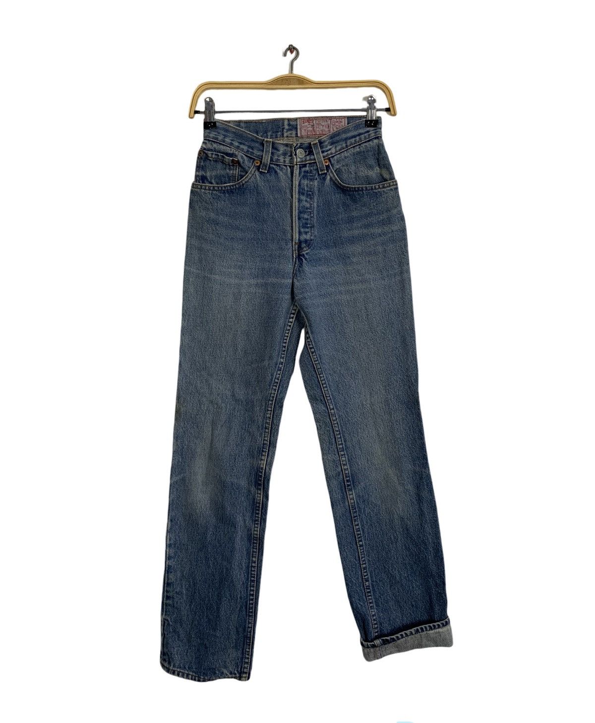 Levi's 90s Levis Strauss Lot 26501-0116 Denim Jeans Straight Cut Size 24" / US 00 / IT 34 - 1 Thumbnail