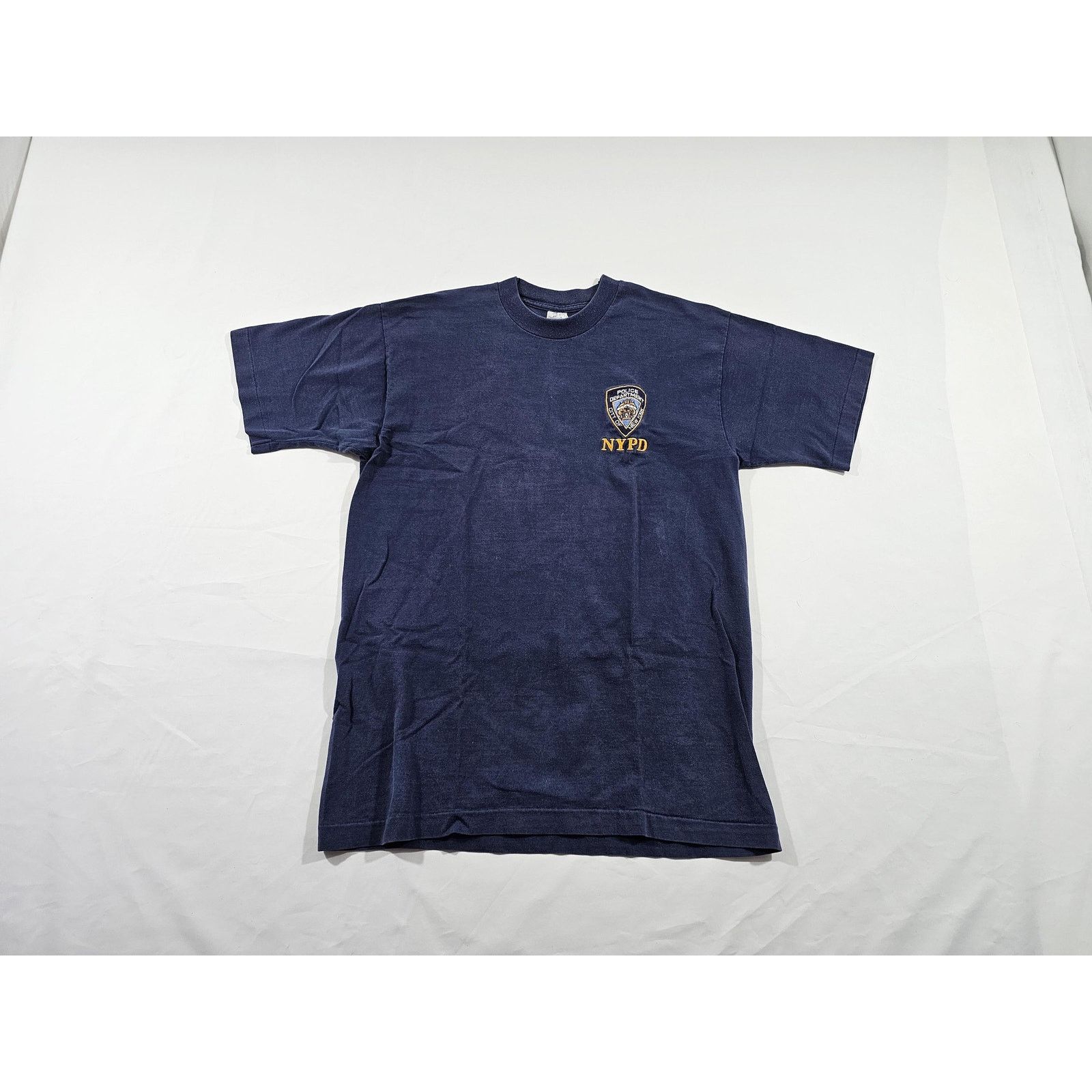 Other NYPD T-Shirt Embroidered Logo and Letters Navy Blue Sz L Size US L / EU 52-54 / 3 - 1 Thumbnail