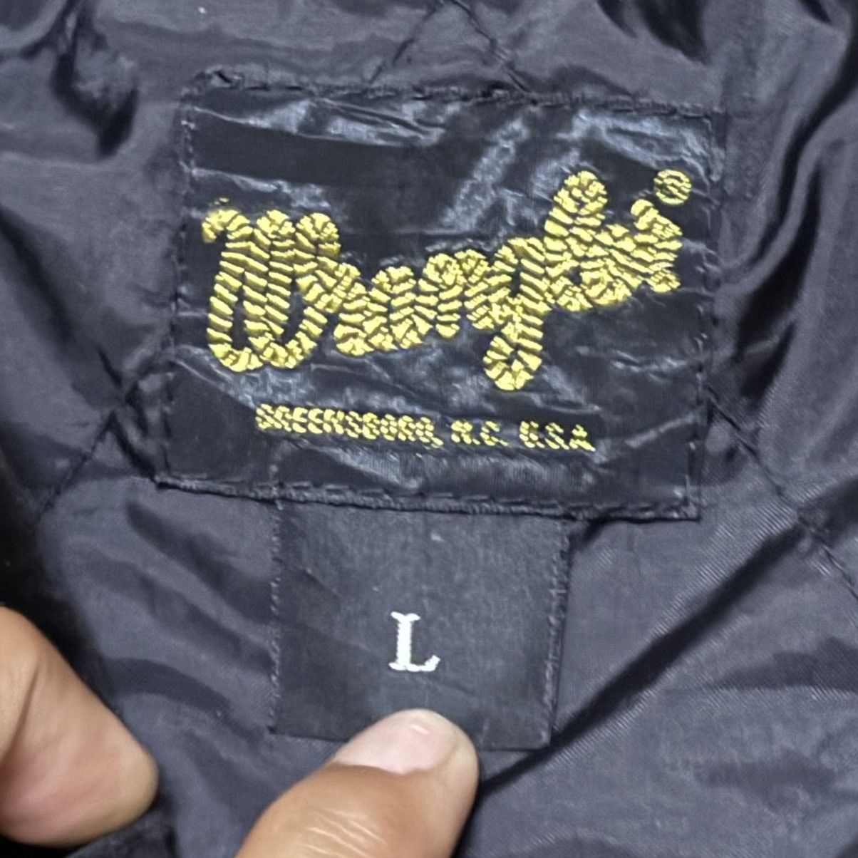 Wrangler Vintage Wrangler FFA Style Jacket Big Logo Size L Size US L / EU 52-54 / 3 - 6 Thumbnail
