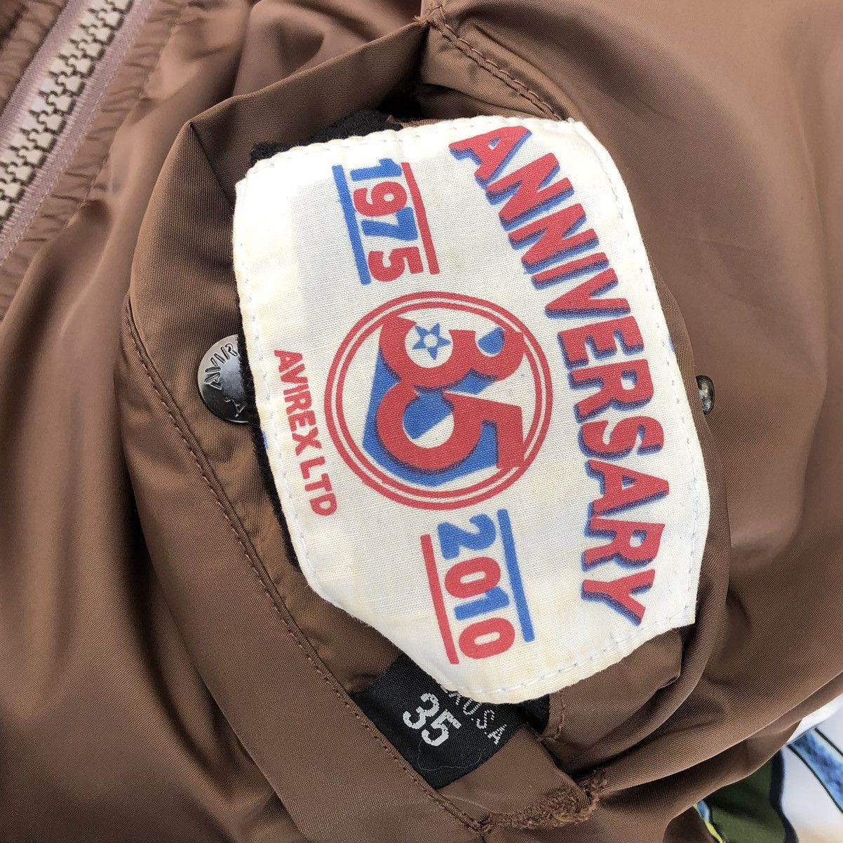 Avirex 🔥LIMITED EDITION Avirex Ma-1 Flight Jacket 30th Anniversary Size US L / EU 52-54 / 3 - 9 Thumbnail