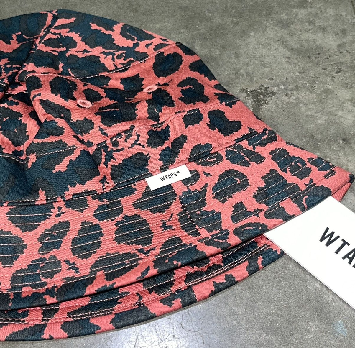 Wtaps Red Camo Bucket Hat