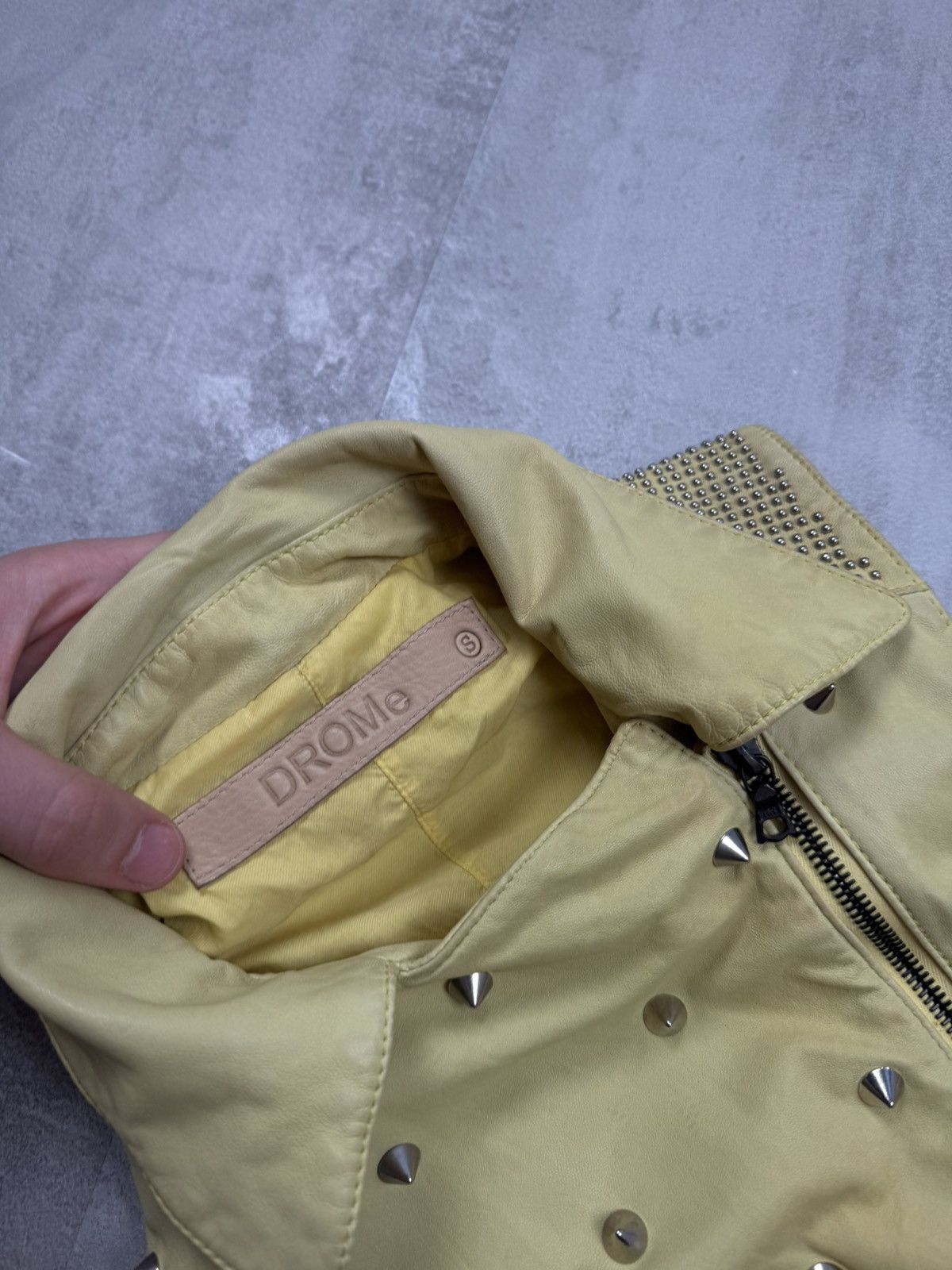Drome Drome vest jacket leather archive opium punk y2k Size S / US 4 / IT 40 - 5 Thumbnail