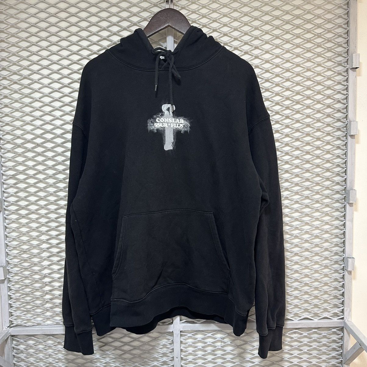 SSUR HEAVYWIGHT SSUR PLUS x ICONSLAB SMOKE GRAPHIC HOODIE Size US XL / EU 56 / 4 - 3 Thumbnail