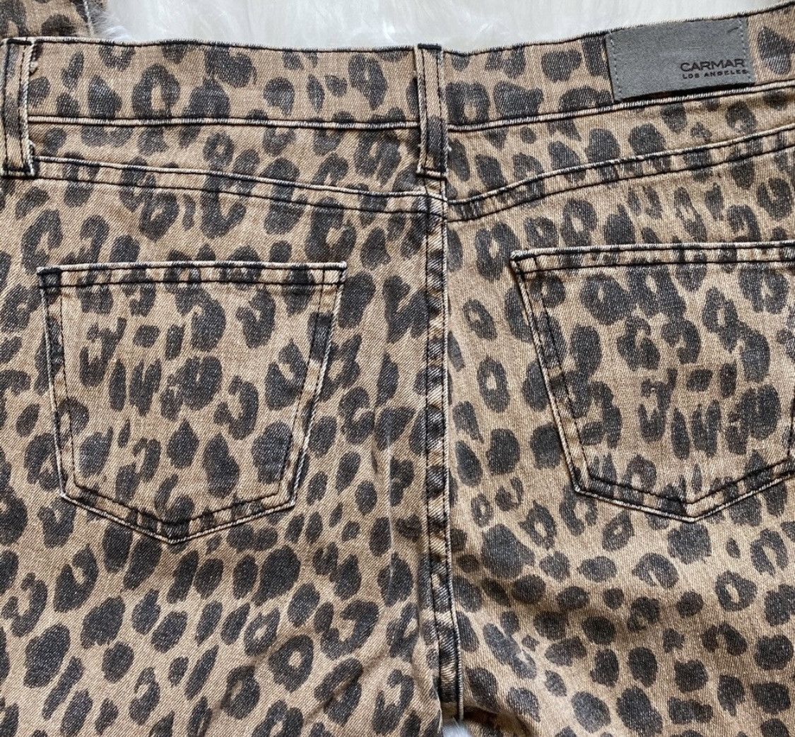 Other CARMAR LEOPARD RYAN SLIM FIT MID RISE JEANS SZ 28 Size 31" - 5 Thumbnail