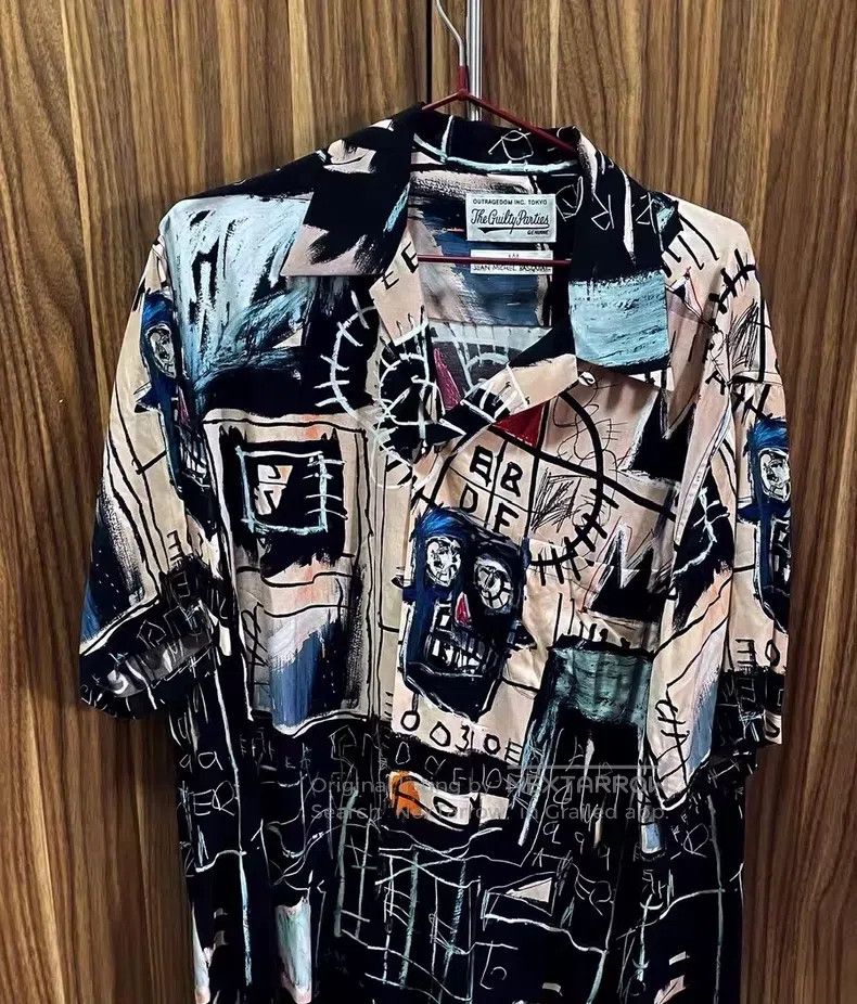 Wacko Maria Wacko Maria BASQUIAT HAWAIIAN SHIRT Size US XL / EU 56 / 4 - 1 Thumbnail