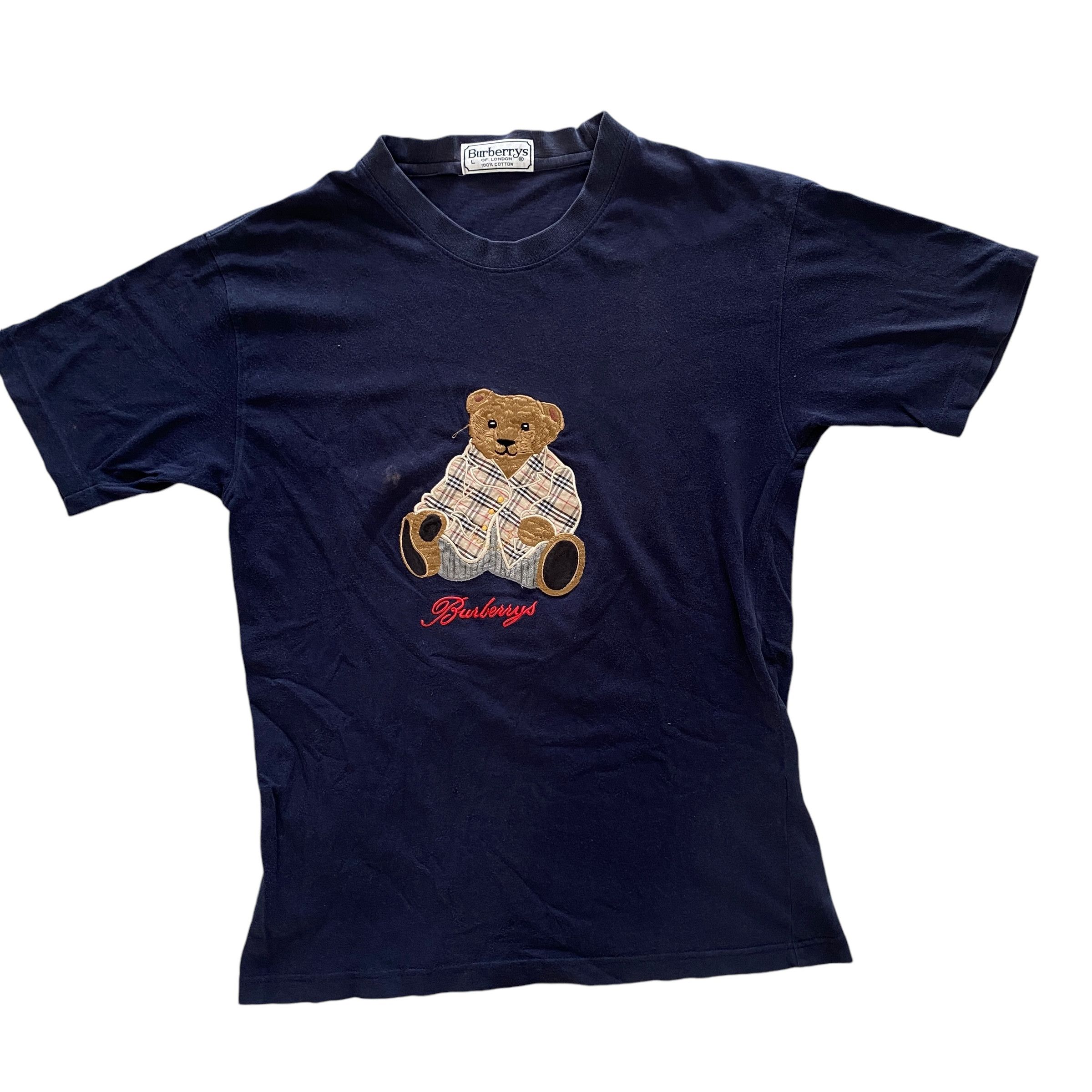 Vintage Burberry Bear Tshirt