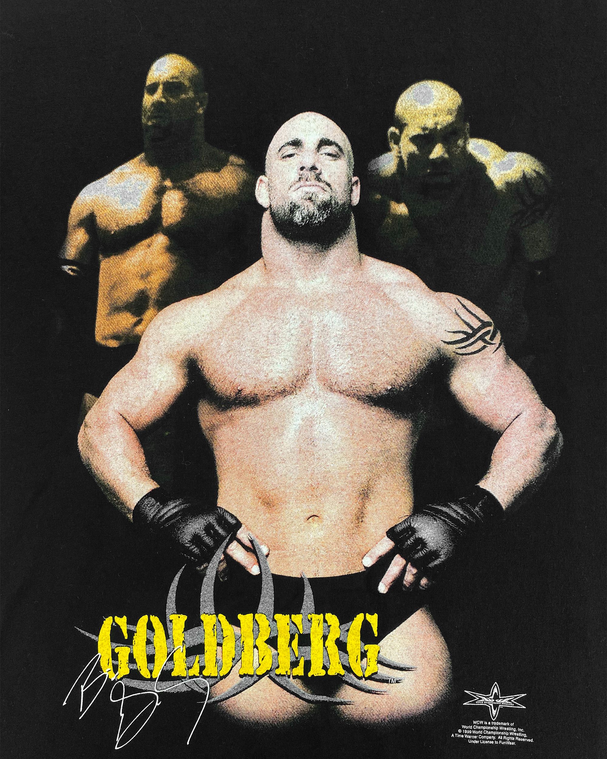 Vintage 1998 Wrestling Goldberg T-Shirt Size US S / EU 44-46 / 1 - 6 Thumbnail