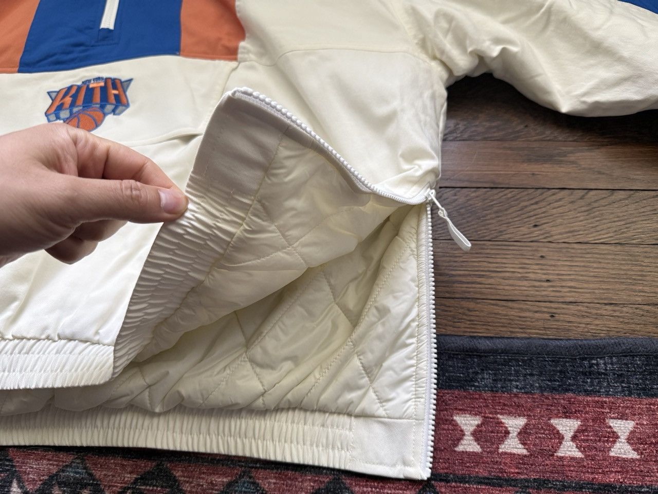 Kith Kith x New York Knicks Quarter Zip Anorak size XXL Size US XXL / EU 58 / 5 - 6 Thumbnail