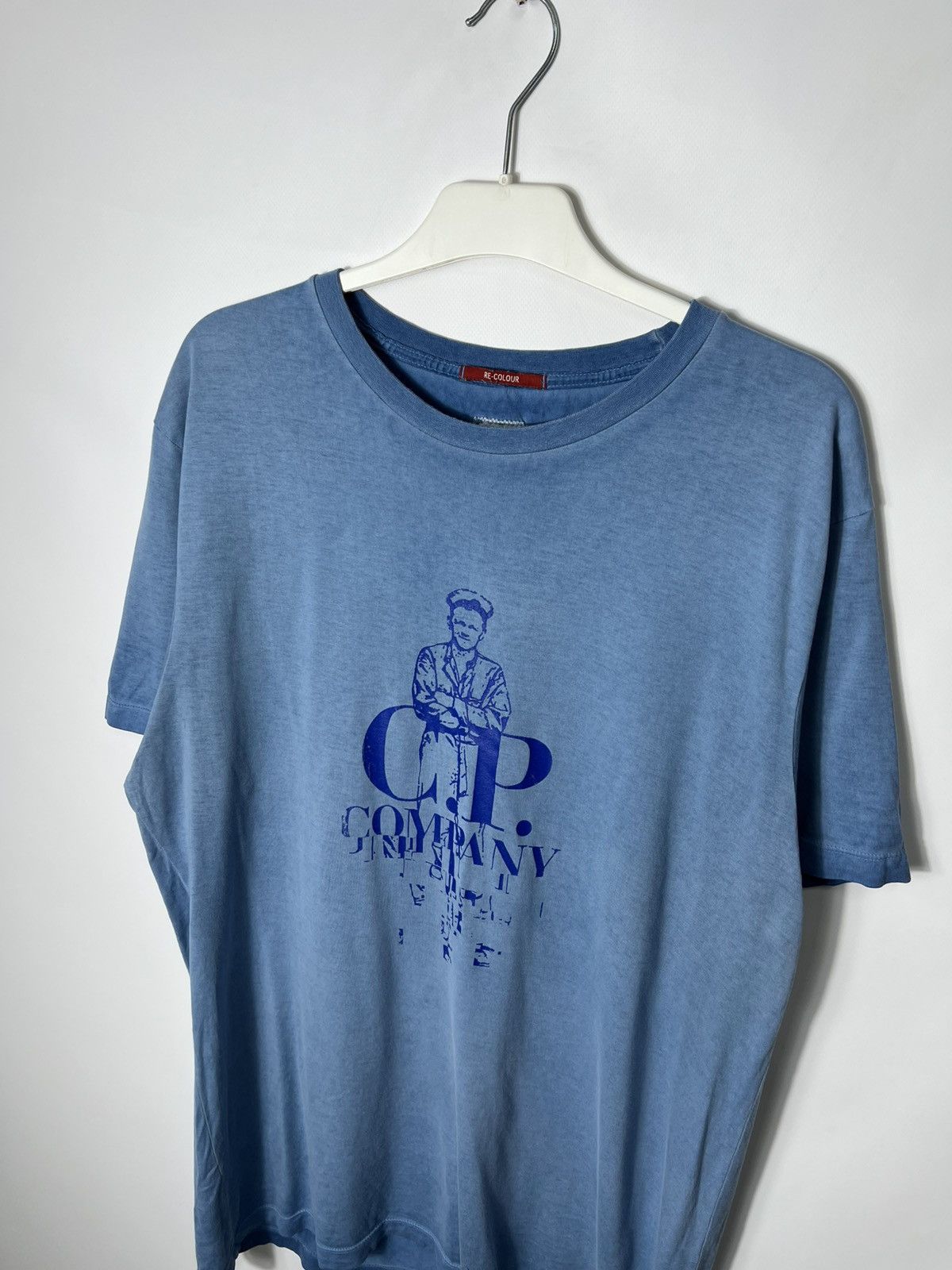 C.P. Company Vintage streetwear y2k C.P. Company Re-Colour logo t-shirt Size US L / EU 52-54 / 3 - 4 Thumbnail
