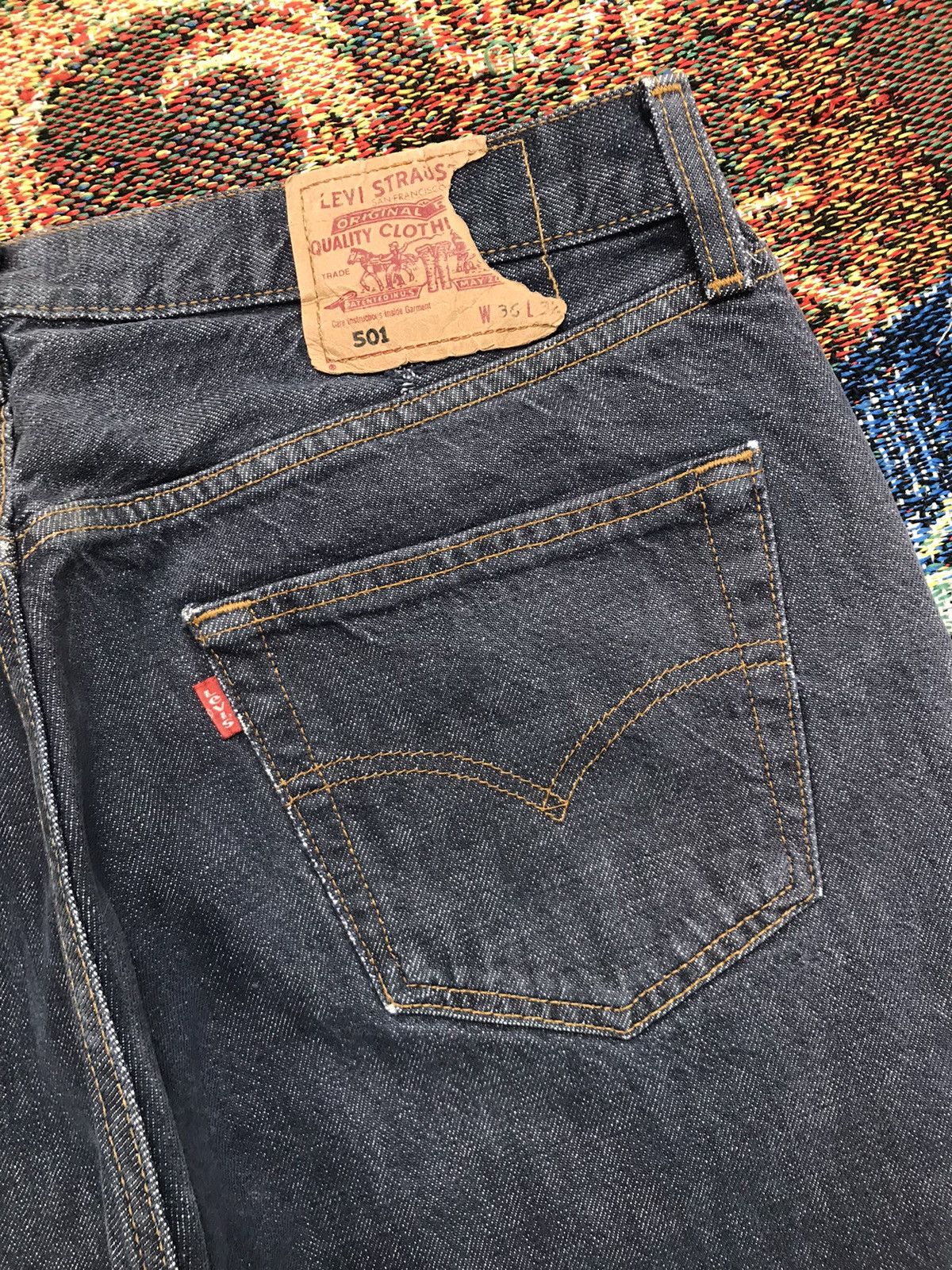 Levi's Vintage Levi’s 501 denim Size US 34 / EU 50 - 11 Thumbnail