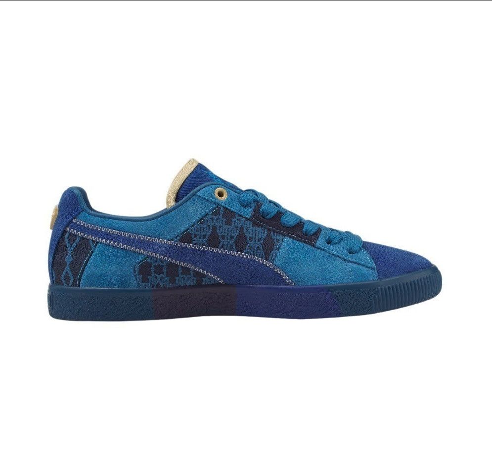 Puma Vintage Puma Unisex X Dapper Dan Clyde Runway Sneakers Size US 11 / EU 44 - 2 Thumbnail