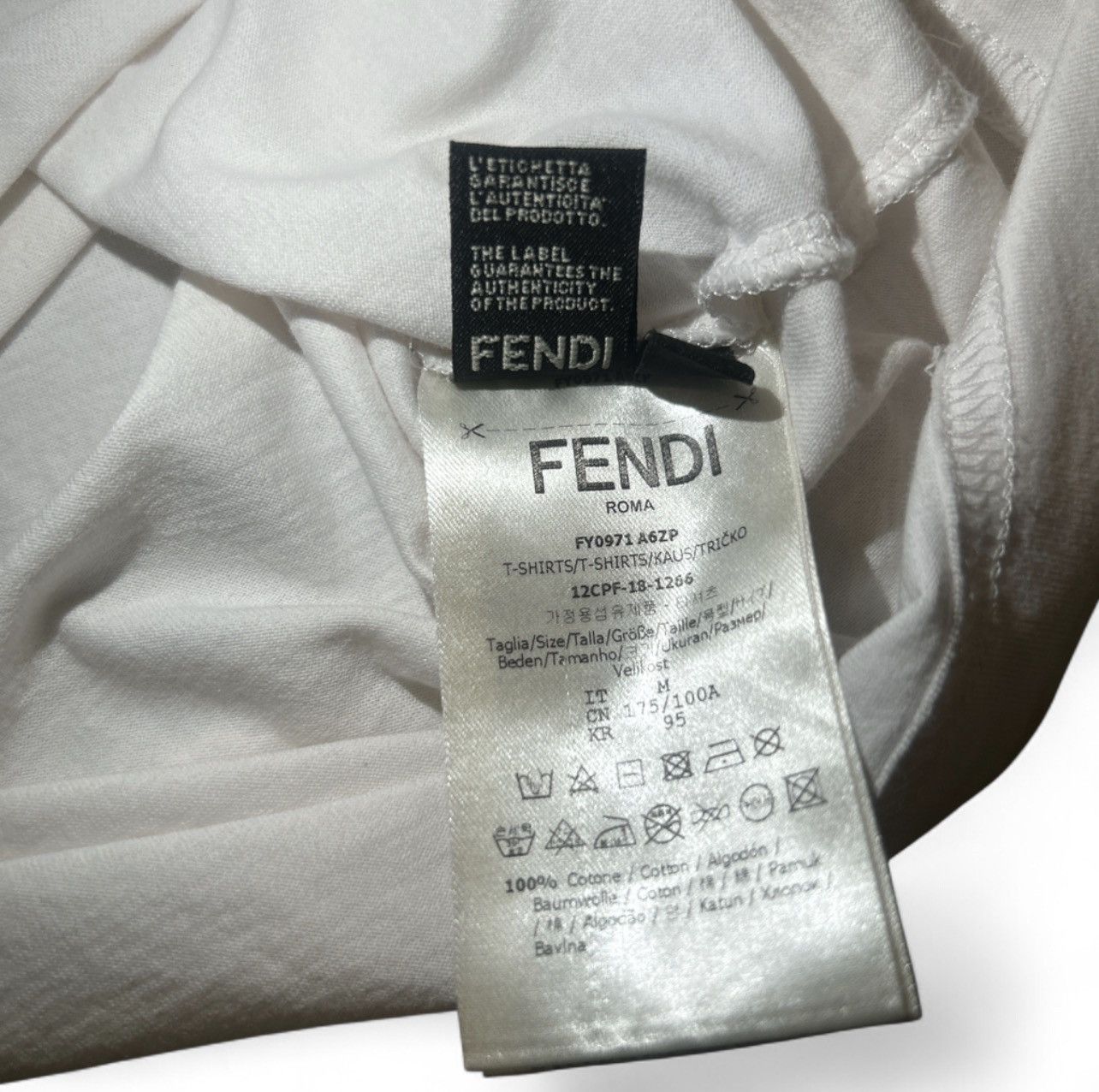 Fendi 🔥Free Shipping Fendi JoKarl Long-Sleeve Tee🔥 Size US M / EU 48-50 / 2 - 8 Thumbnail