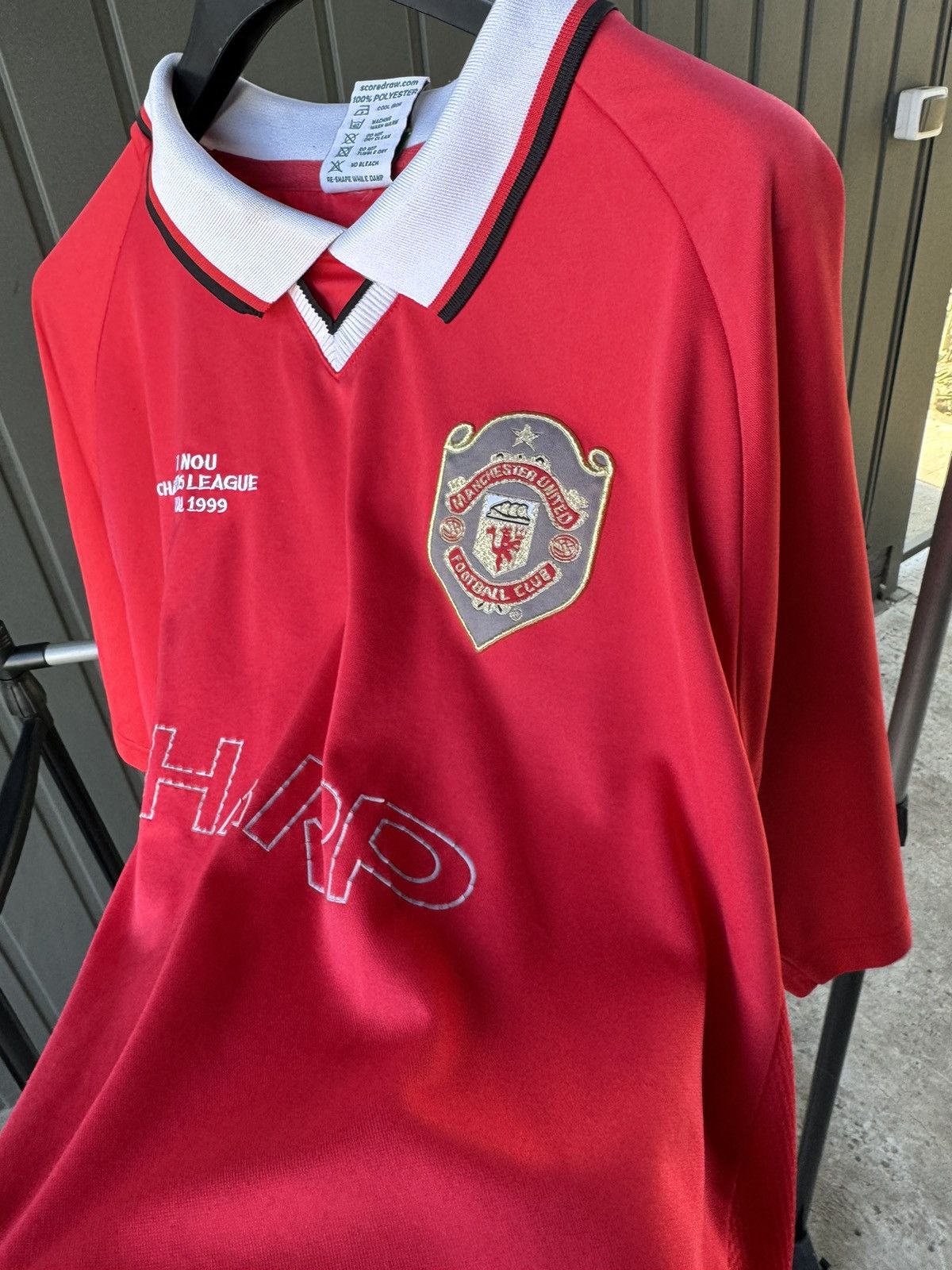 Other Manchester United Jersey 1999 Champions League Score Draw Size US XXL / EU 58 / 5 - 13 Thumbnail