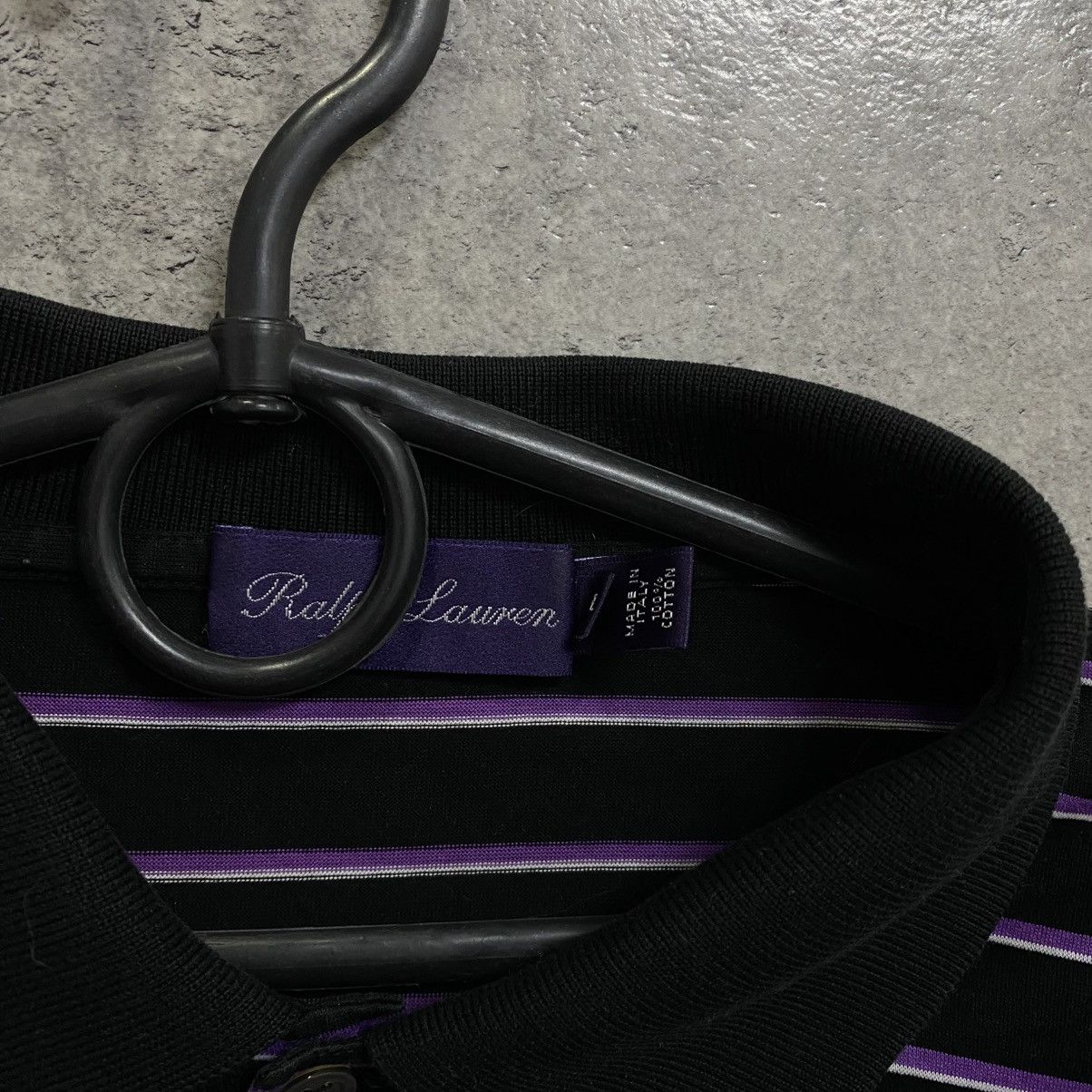 Polo Ralph Lauren Polo Ralph Lauren Purple Label Striped Polo t-shirt Size US XL / EU 56 / 4 - 6 Thumbnail