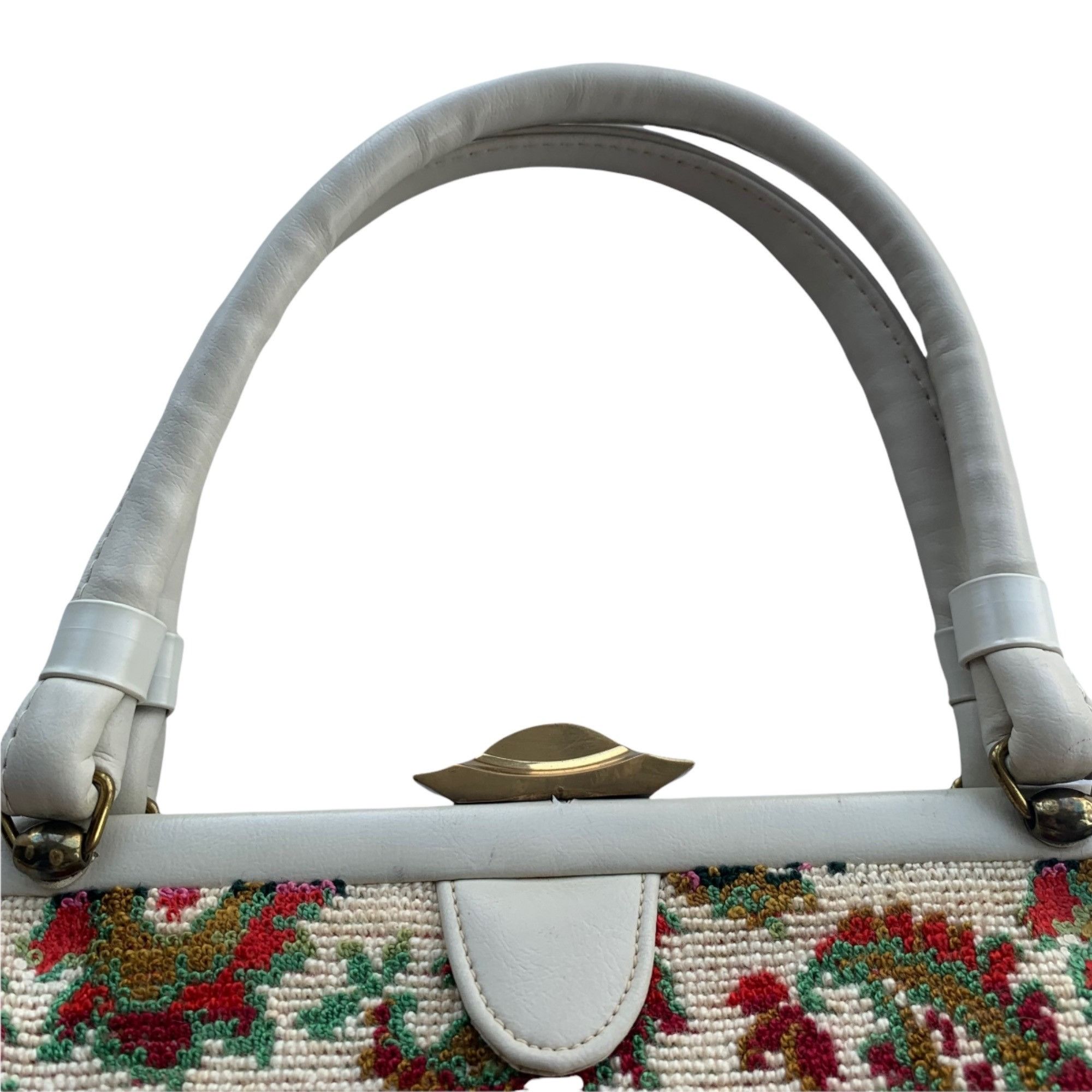 Vintage Vintage Garay Tapestry Grandmacore Satchel Purse Size ONE SIZE - 4 Thumbnail