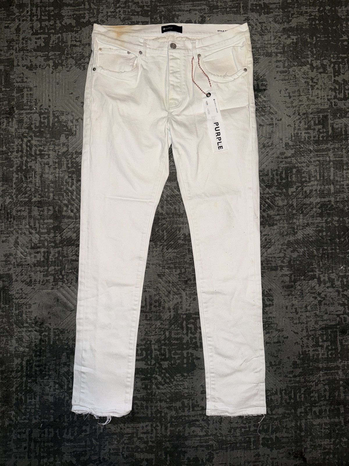 Purple Brand Purple brand jeans white skinny Size US 36 / EU 52 - 1 Thumbnail