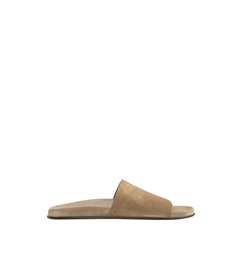 The Row o1h1sh11225 Hugh Slide in Beige Size US 7 / EU 40 - 1 Thumbnail