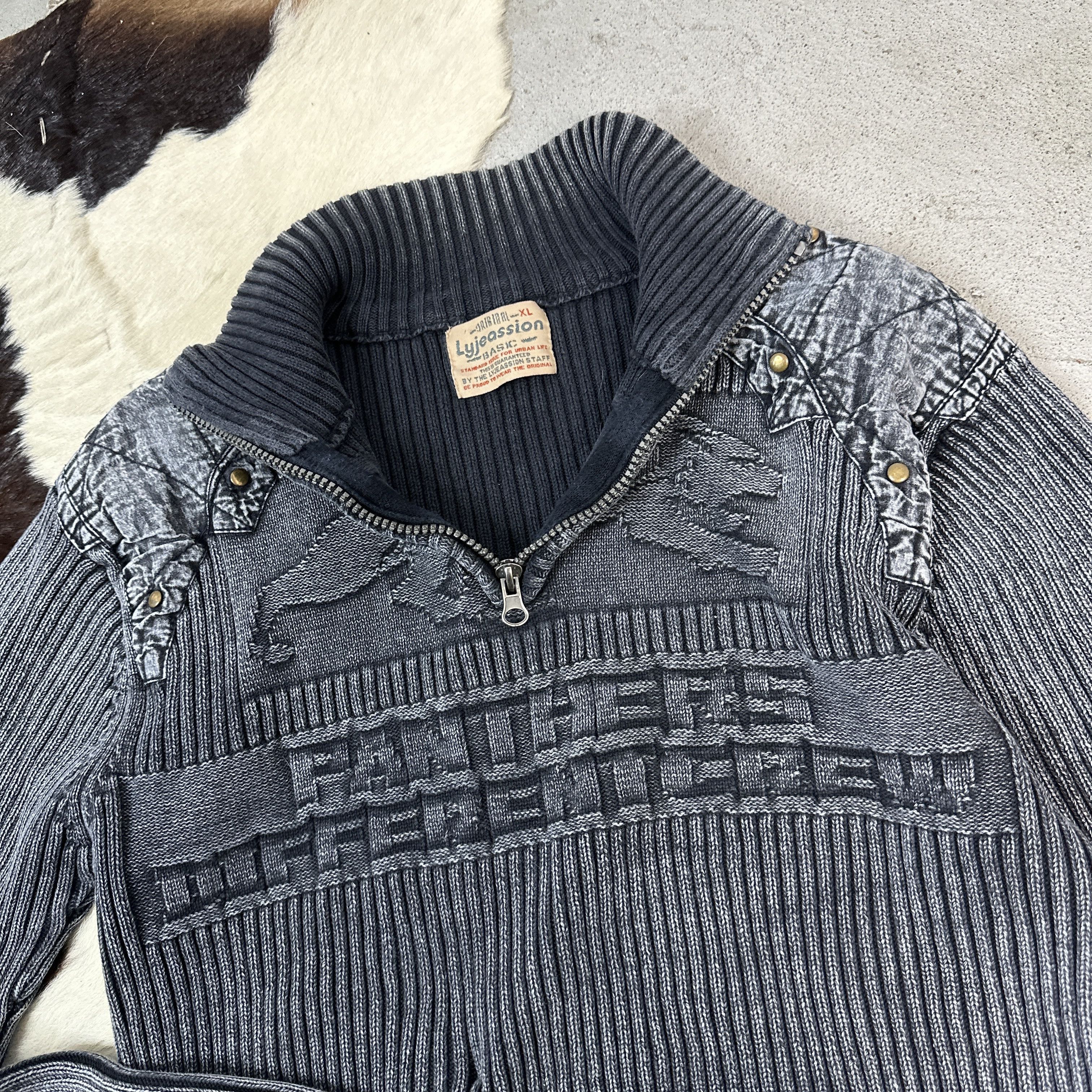Vintage Faded Vintage Ribbed Sweater Size US M / EU 48-50 / 2 - 3 Thumbnail