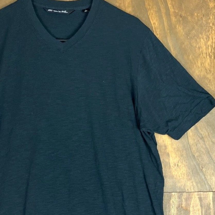 TravisMathew Travis Mathew Mens Shirt Black V Neck Casual Short Sleeve Stretch Large Shirt Mens Black V-Neck Casual Short Sleeve Stretch Large Size US L / EU 52-54 / 3 - 5 Thumbnail
