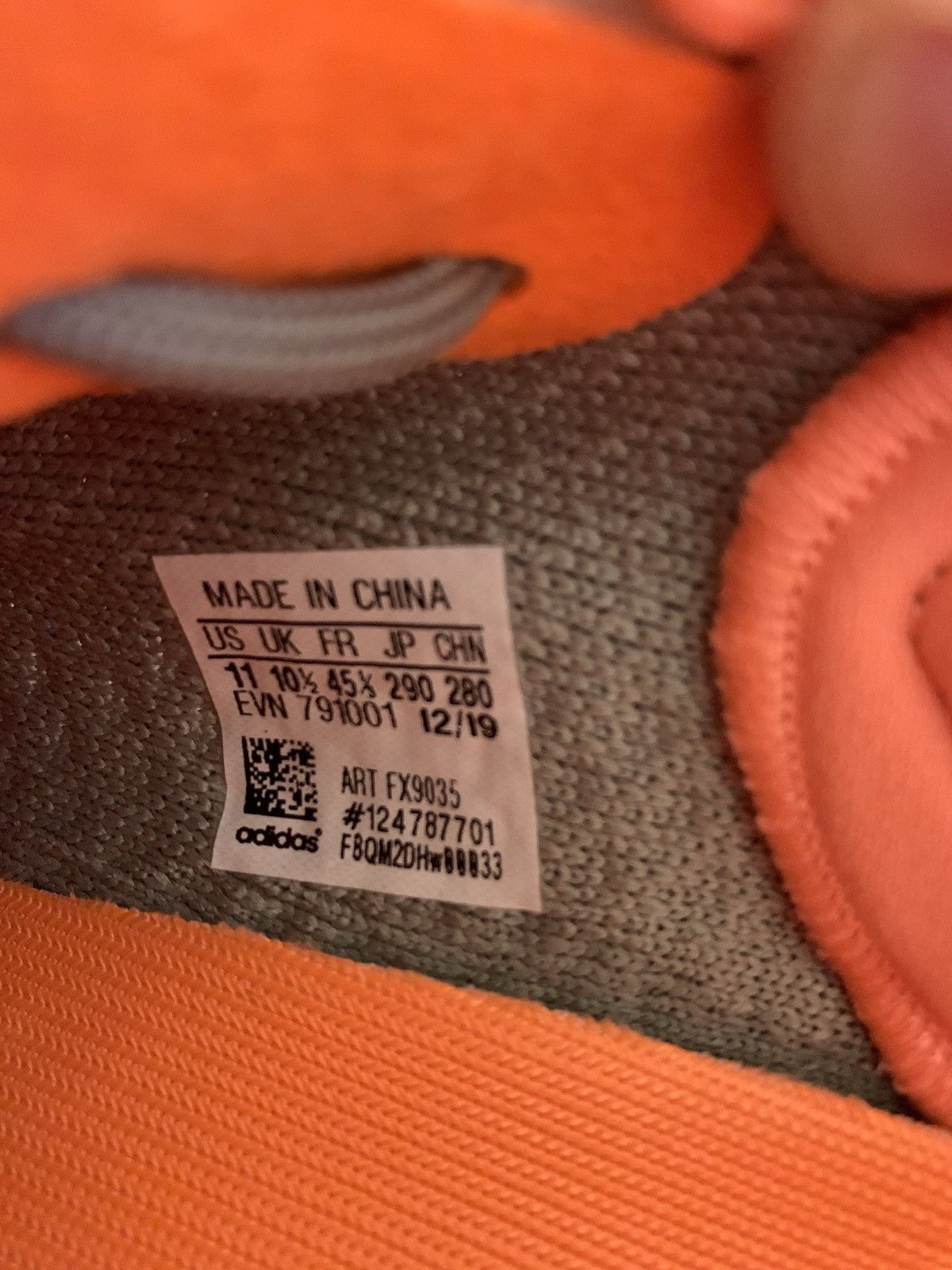 Adidas × Kanye West Yeezy Boost 350 V2 Size US 11 / EU 44 - 6 Thumbnail
