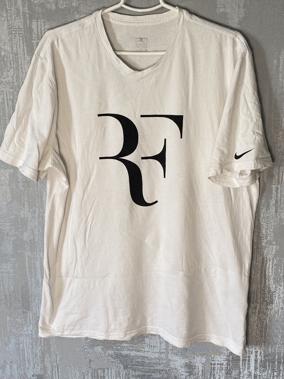 Nike Vintage Nike Roger Federer T-shirt Big Logo Size US XL / EU 56 / 4 - 1 Thumbnail