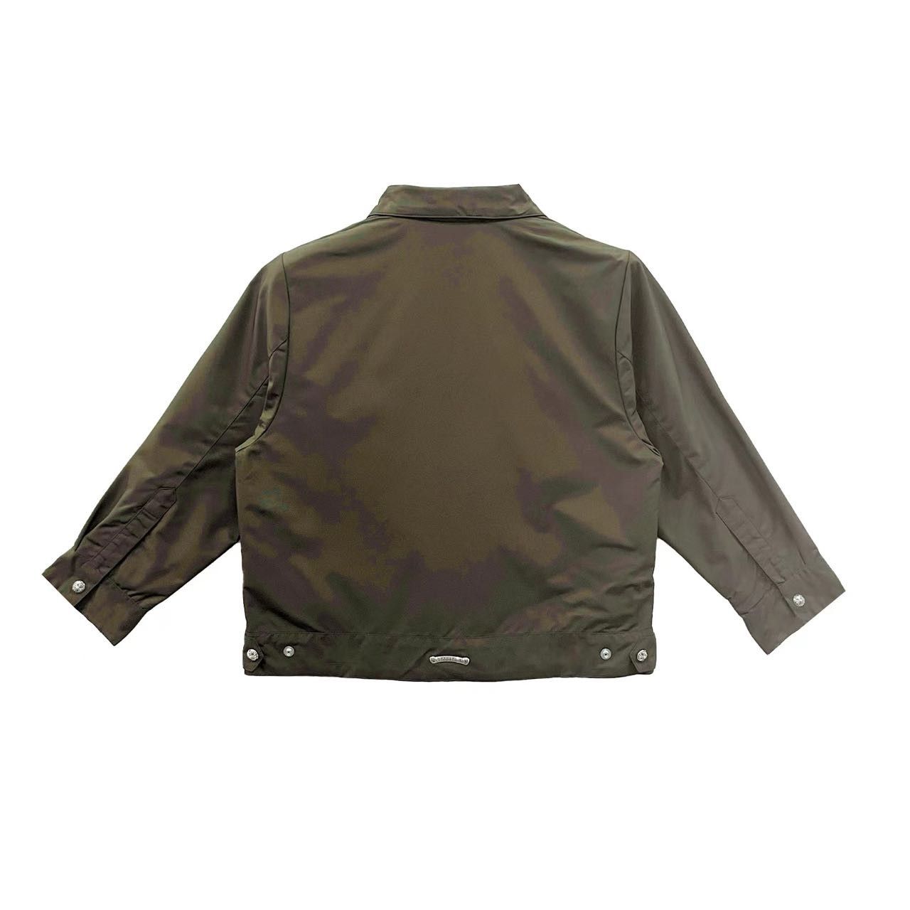 Chrome Hearts Chrome Hearts Pink Cross Nylon Brown Zip Up Shirt Size M / US 6-8 / IT 42-44 - 2 Thumbnail