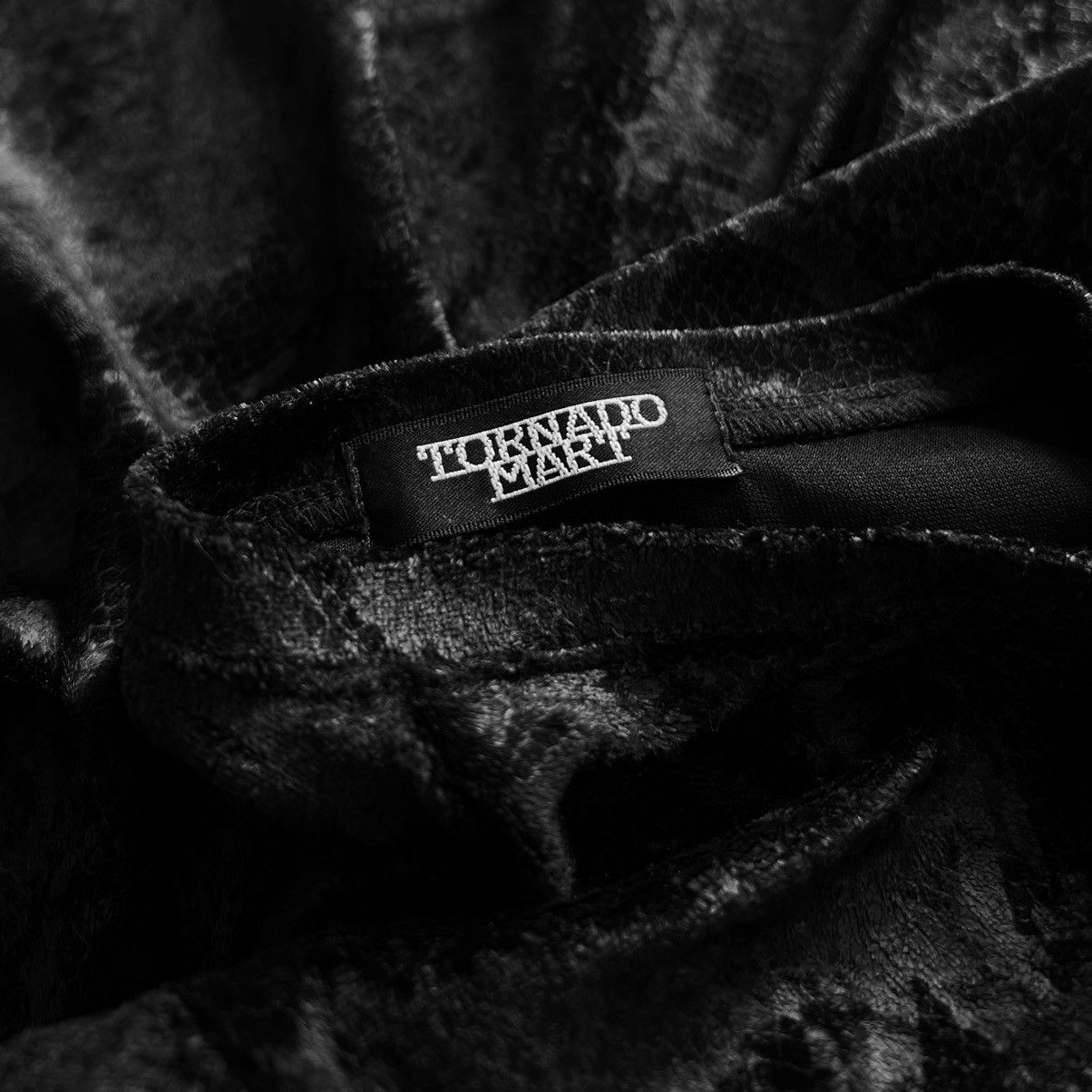 Tornado Mart TORNADO MART SNAKESKIN V-NECK SHIRT Size US S / EU 44-46 / 1 - 11 Thumbnail