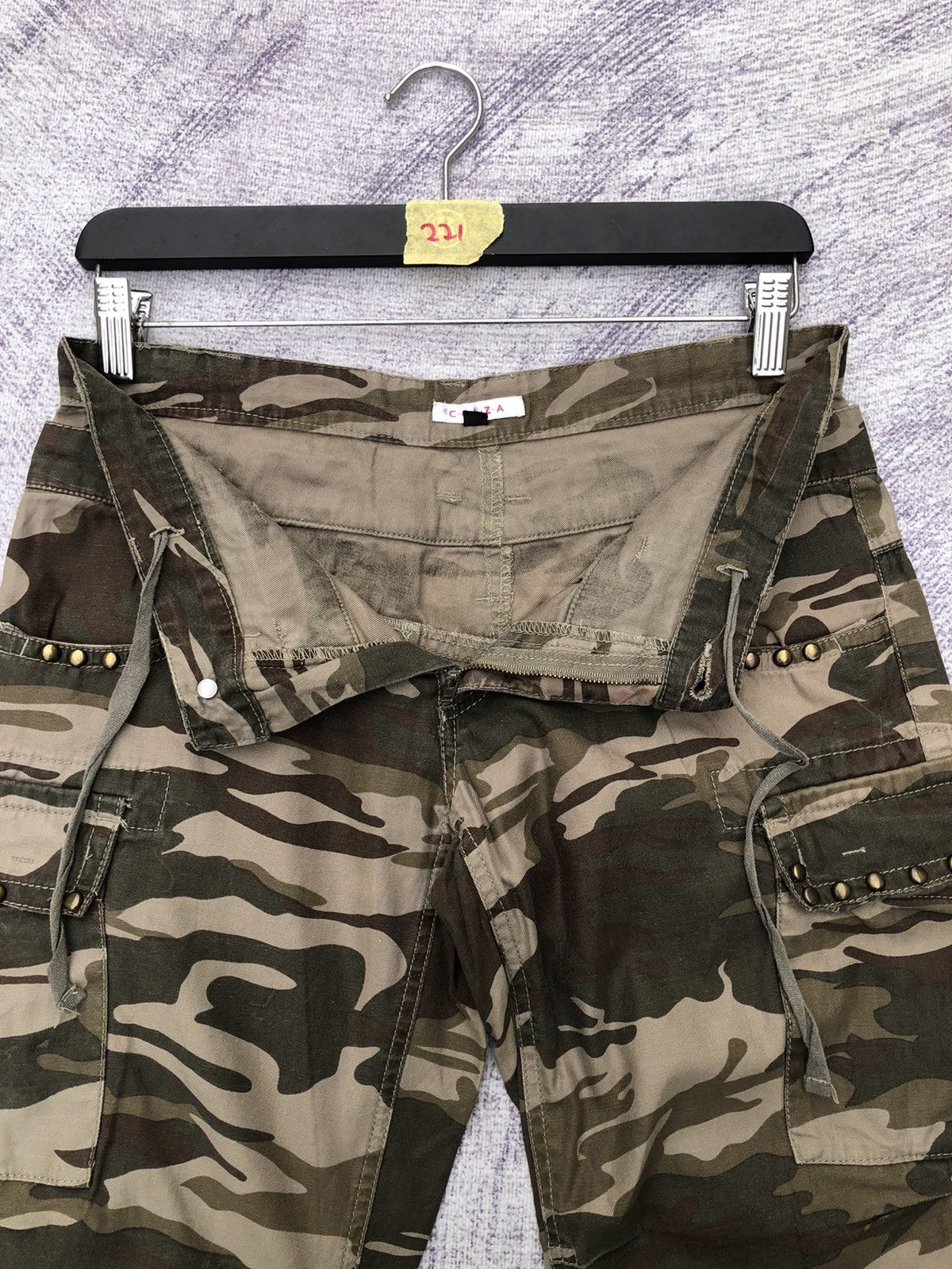 Japanese Brand × Punk and Yo Veryrare Military Cargo Multipocket Tactical Pants Size US 29 - 8 Thumbnail